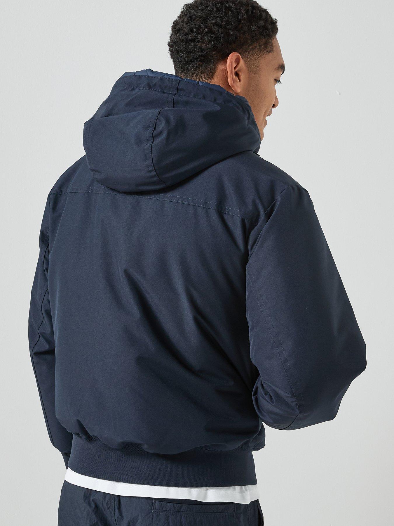  image of boss-osis1-relaxed-fit-heavyweight-bomber-jacket-navy