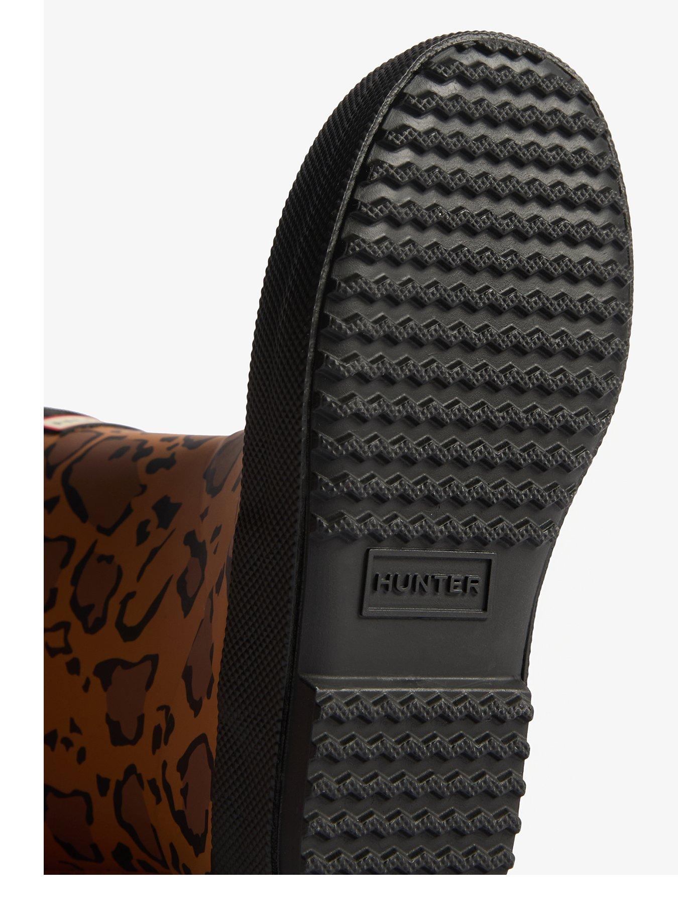 Image 4 of 4 of Hunter Kids First Leopard Print Wellington Boot - Multi