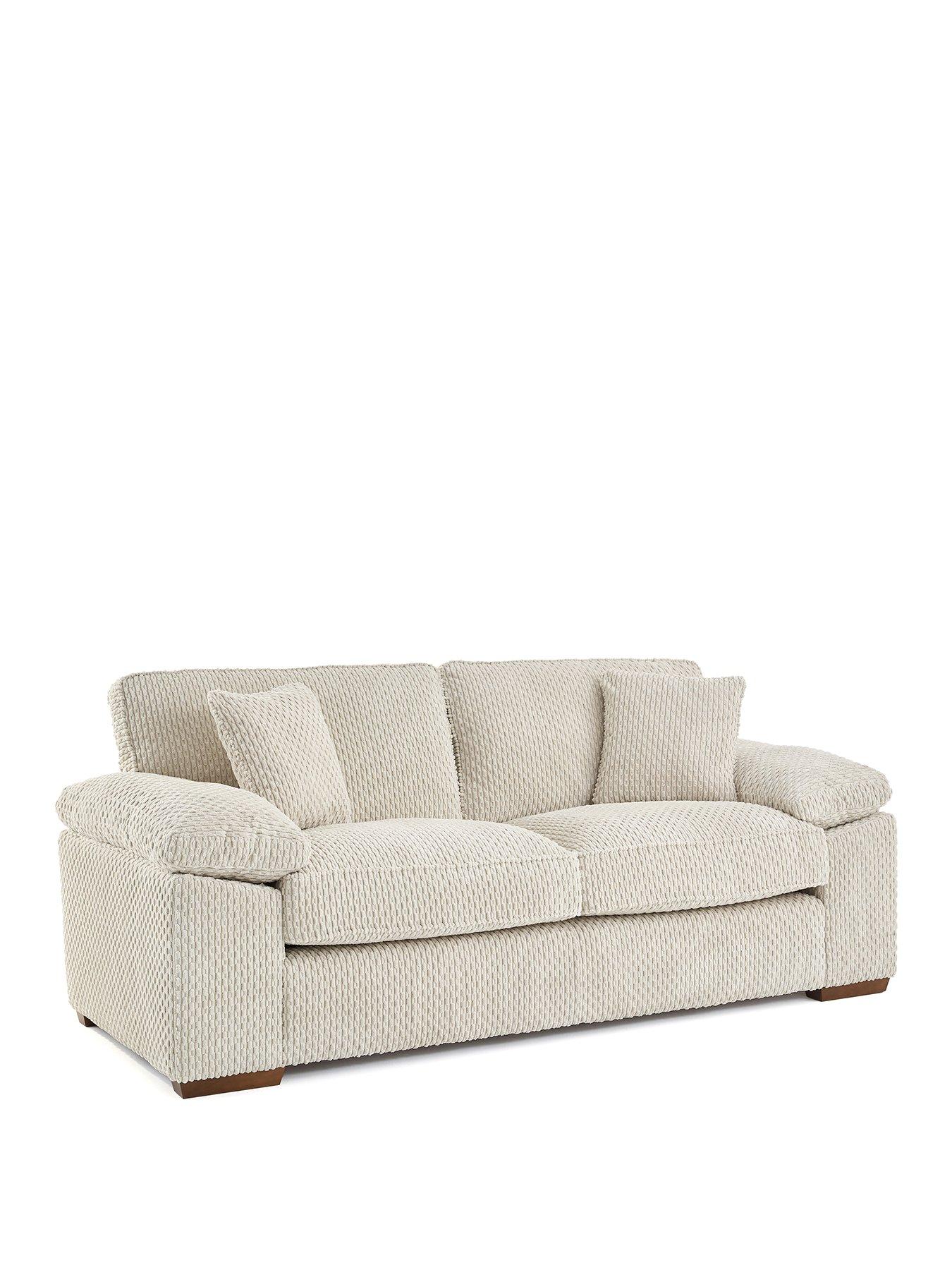 Image 3 of 7 of The Very Collection Clayton 3 Seater Fabric Sofa&nbsp;- Made to Order in the UK - FSC&reg; Certified