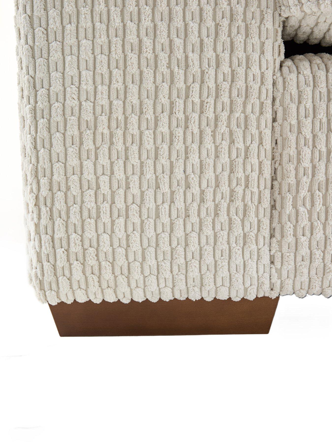 Image 4 of 7 of The Very Collection Clayton 3 Seater Fabric Sofa&nbsp;- Made to Order in the UK - FSC&reg; Certified