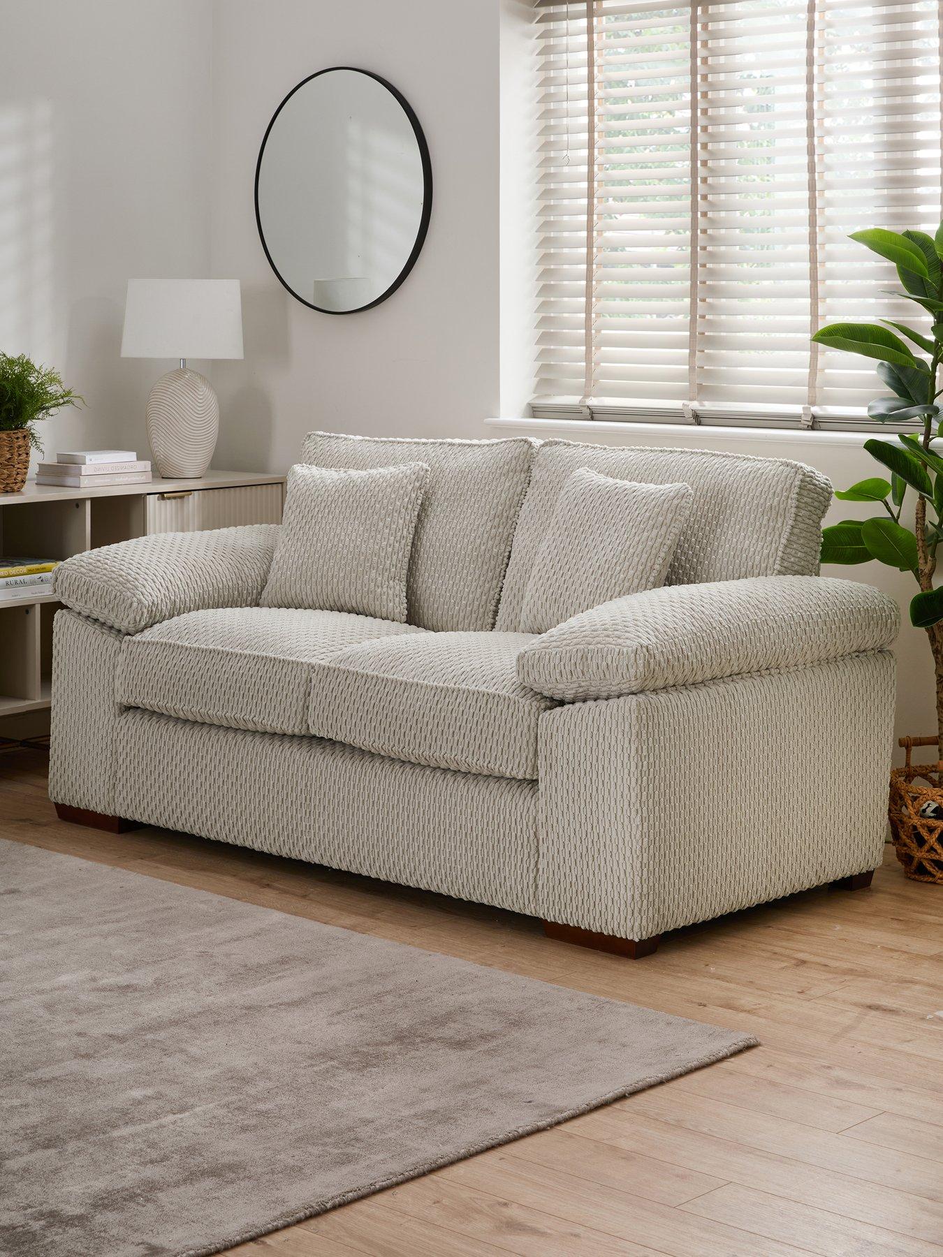 The Very Collection Clayton 2 Seater Fabric Sofa - Made to Order in the UK - FSC® Certified