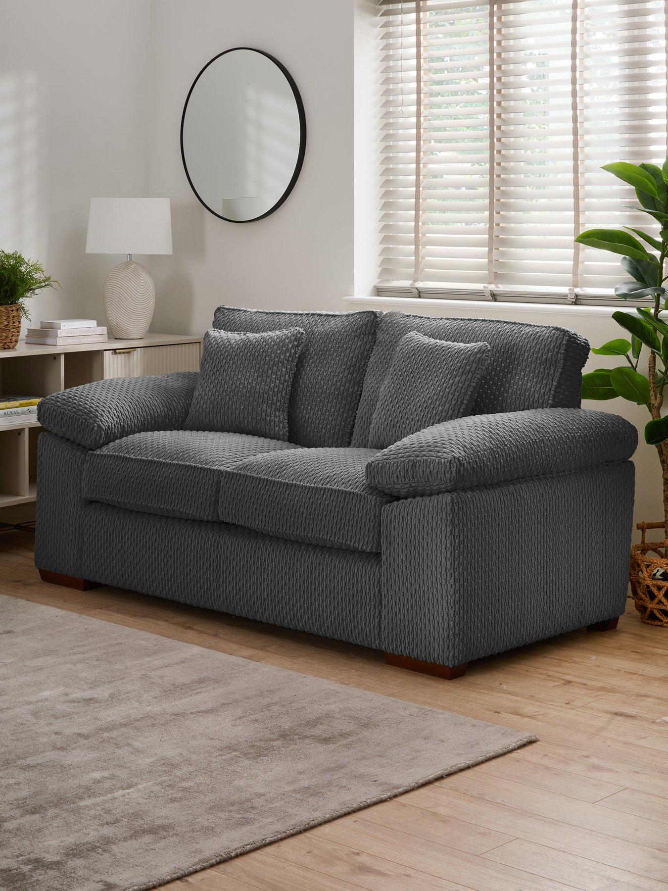 The Very Collection Clayton 2 Seater Fabric Sofa - Made to Order in the UK - FSC® Certified