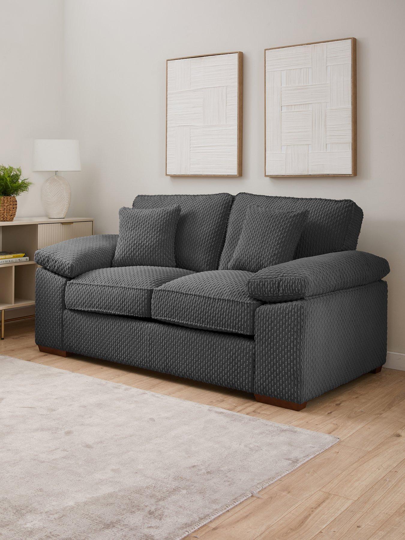 The Very Collection Clayton 2 Seater Deluxe Fabric Sofa Bed - Made to Order in the UK - FSC® Certified