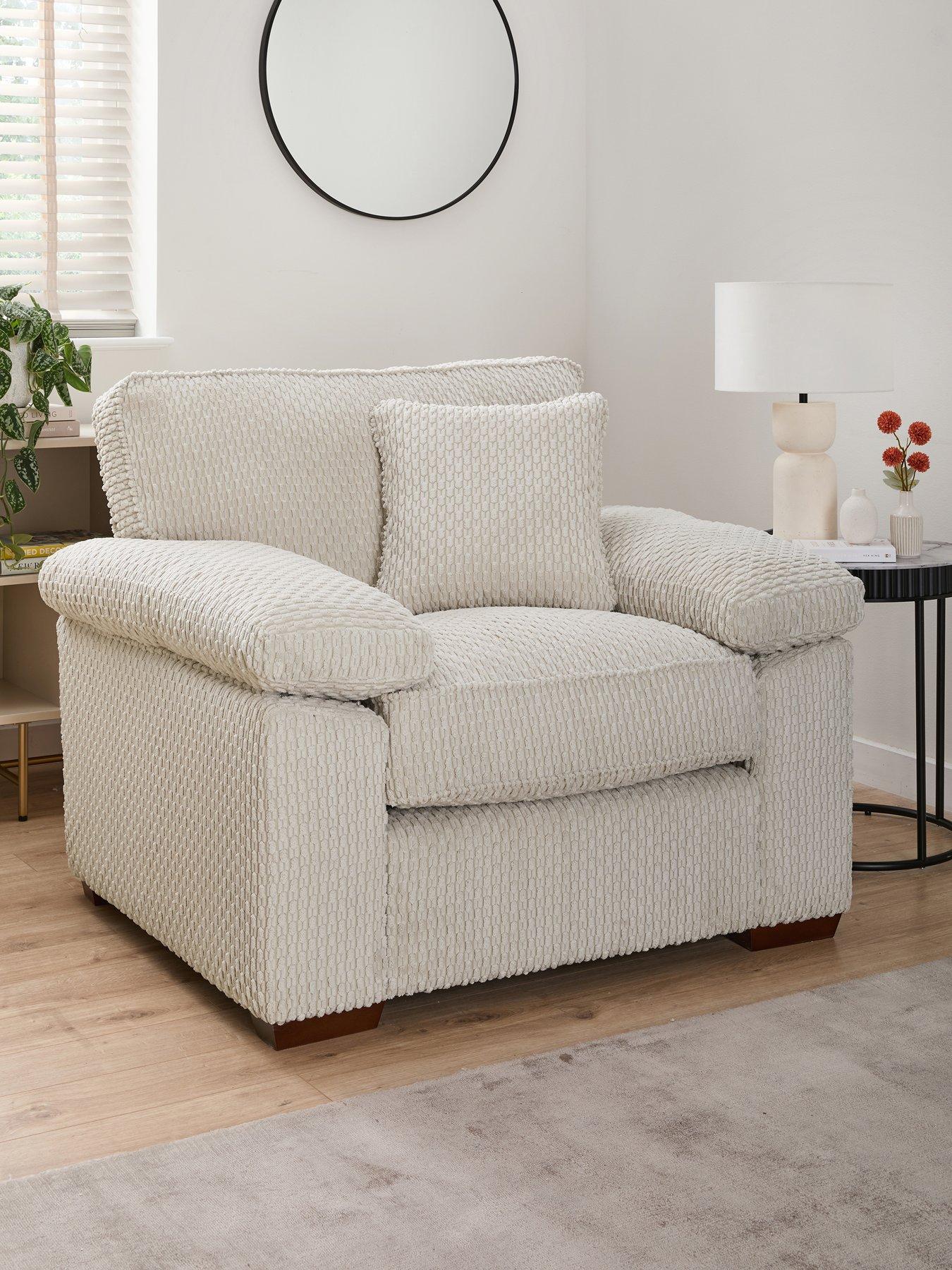The Very Collection Clayton Fabric Armchair - Made to Order in the UK - FSC® Certified