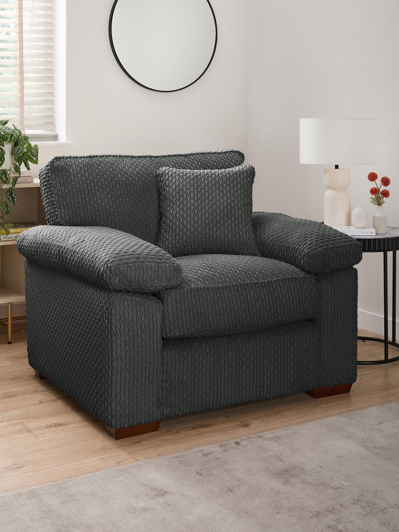 The Very Collection Clayton Fabric Armchair - Made to Order in the UK - FSC® Certified