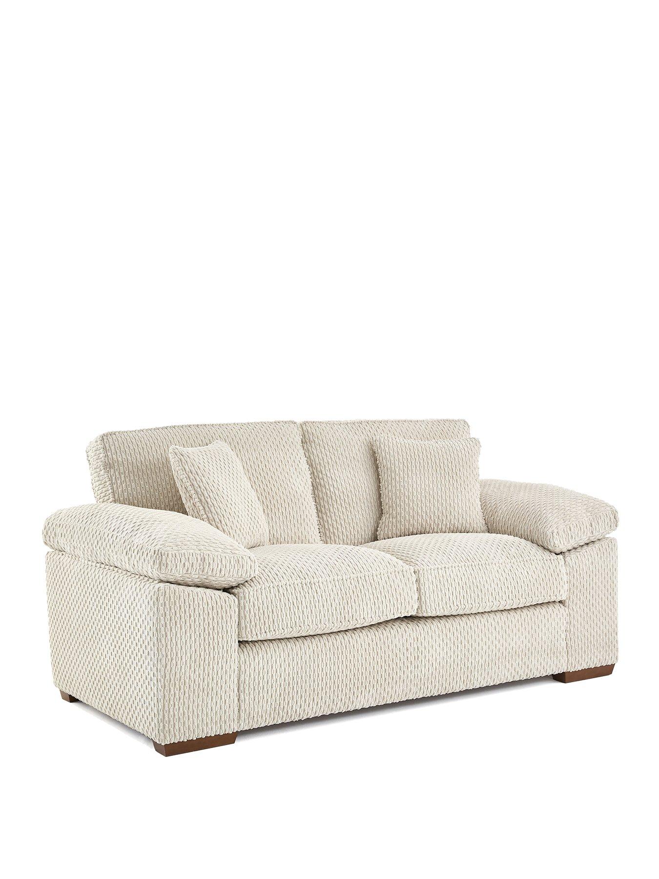 Image 3 of 7 of The Very Collection Clayton 3 Seater Fabric Sofa + Chair&nbsp;- Made to Order in the UK