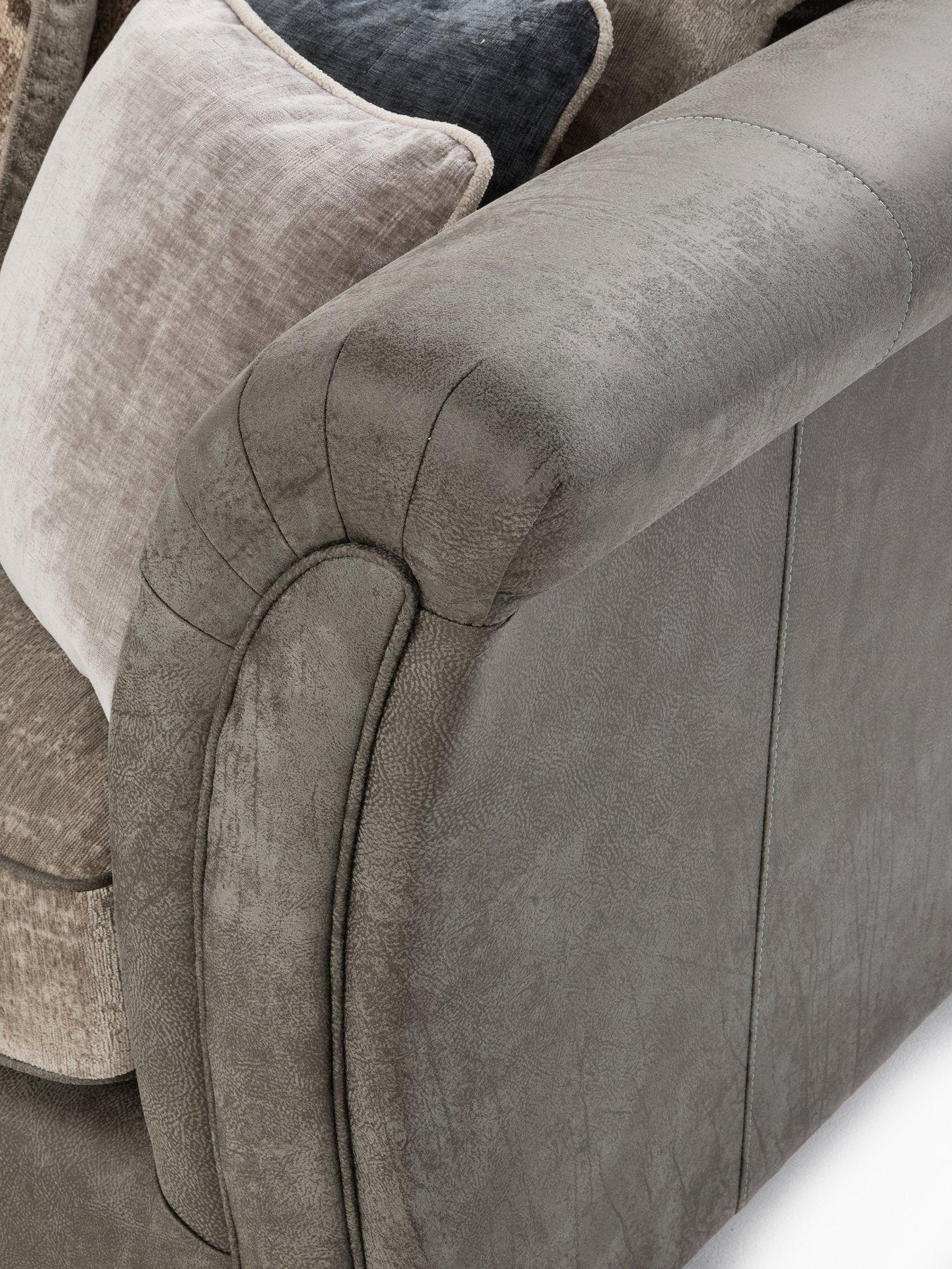 Image 5 of 7 of Very Home Regent Scatter Back Fabric Corner Group Sofa - Made to Order in the UK