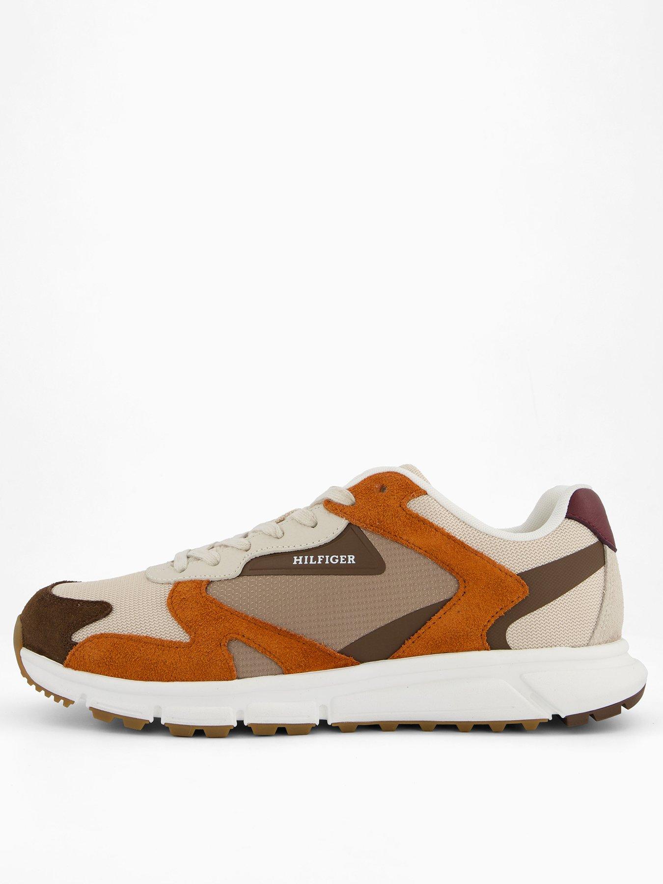 undefined Outdoor Runner Mix Trainers - Brown
