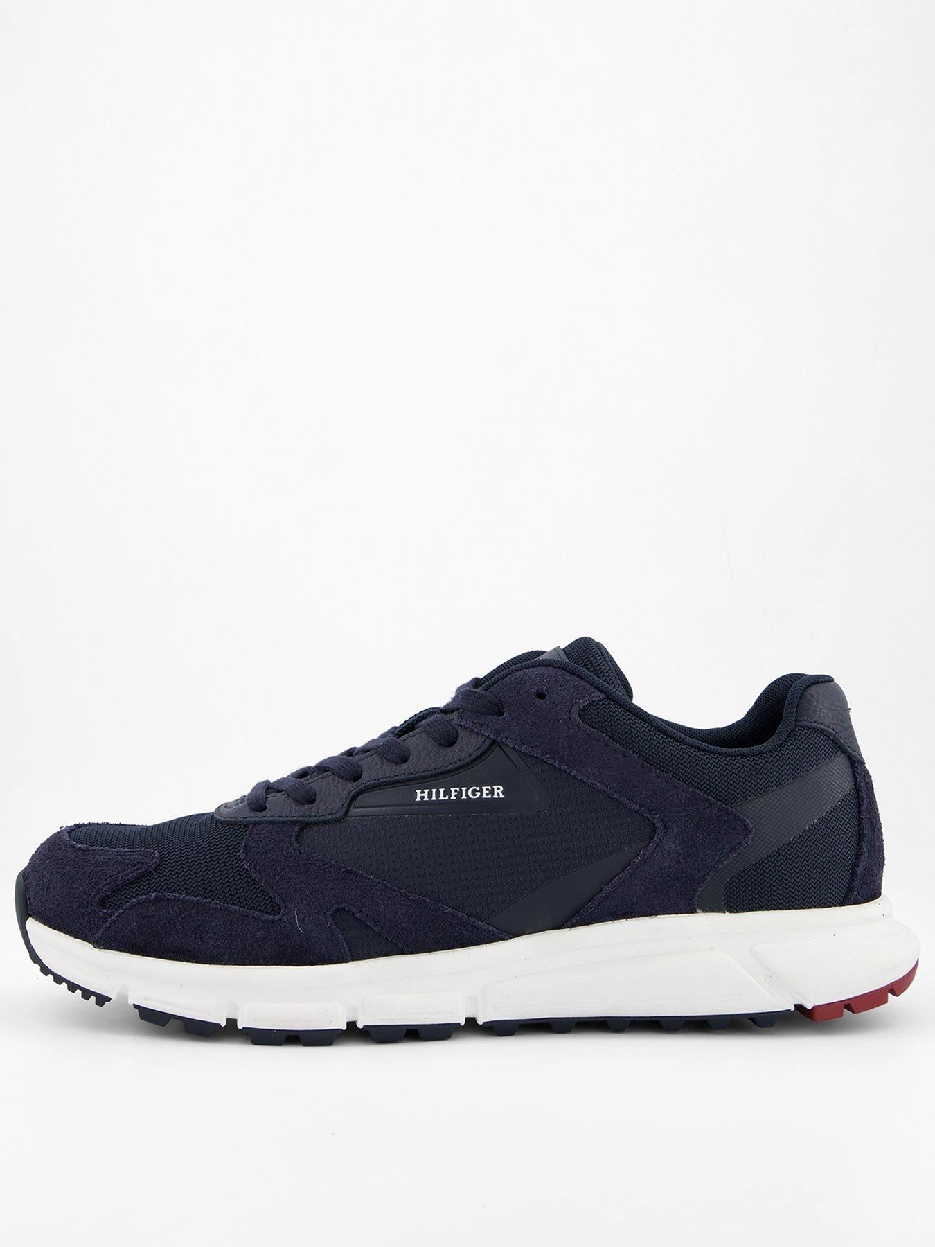 undefined Outdoor Runner Mix Trainers - Navy