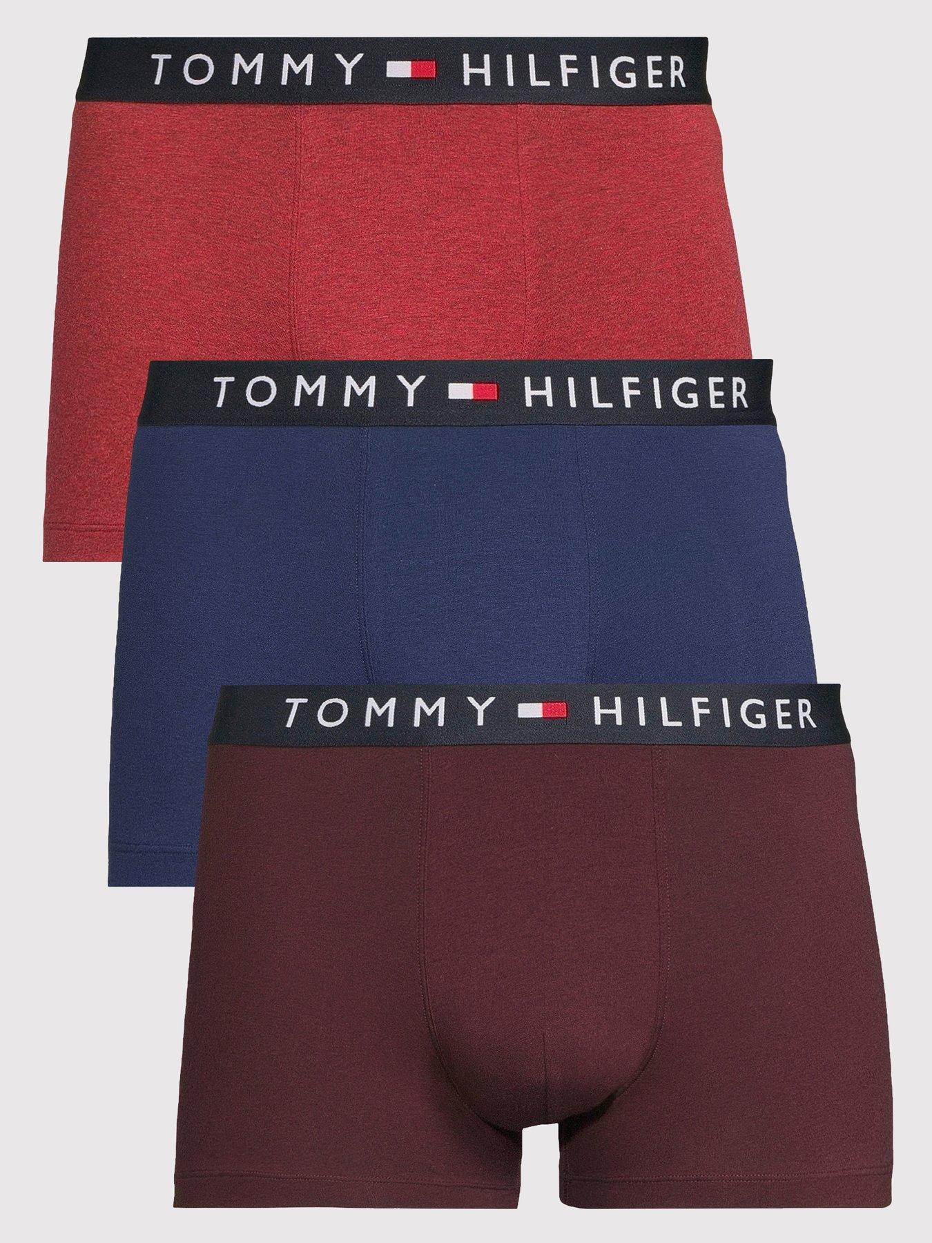 Tommy Hilfiger 3 Pack Original Cotton Trunks - Assorted