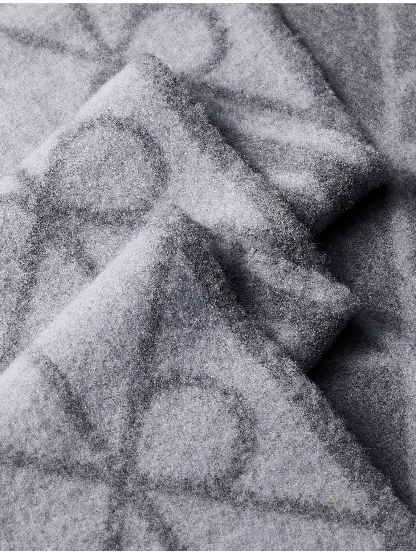 stillFront image of calvin-klein-ck-brushed-scarf-grey