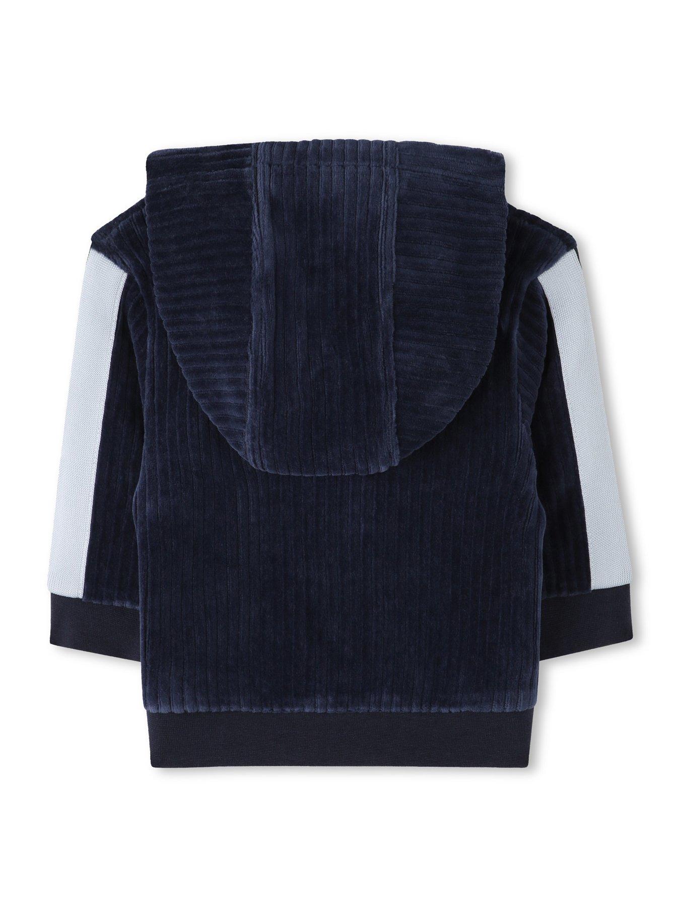  image of boss-newborn-baby-boys-boxed-2-piece-jog-set-navy