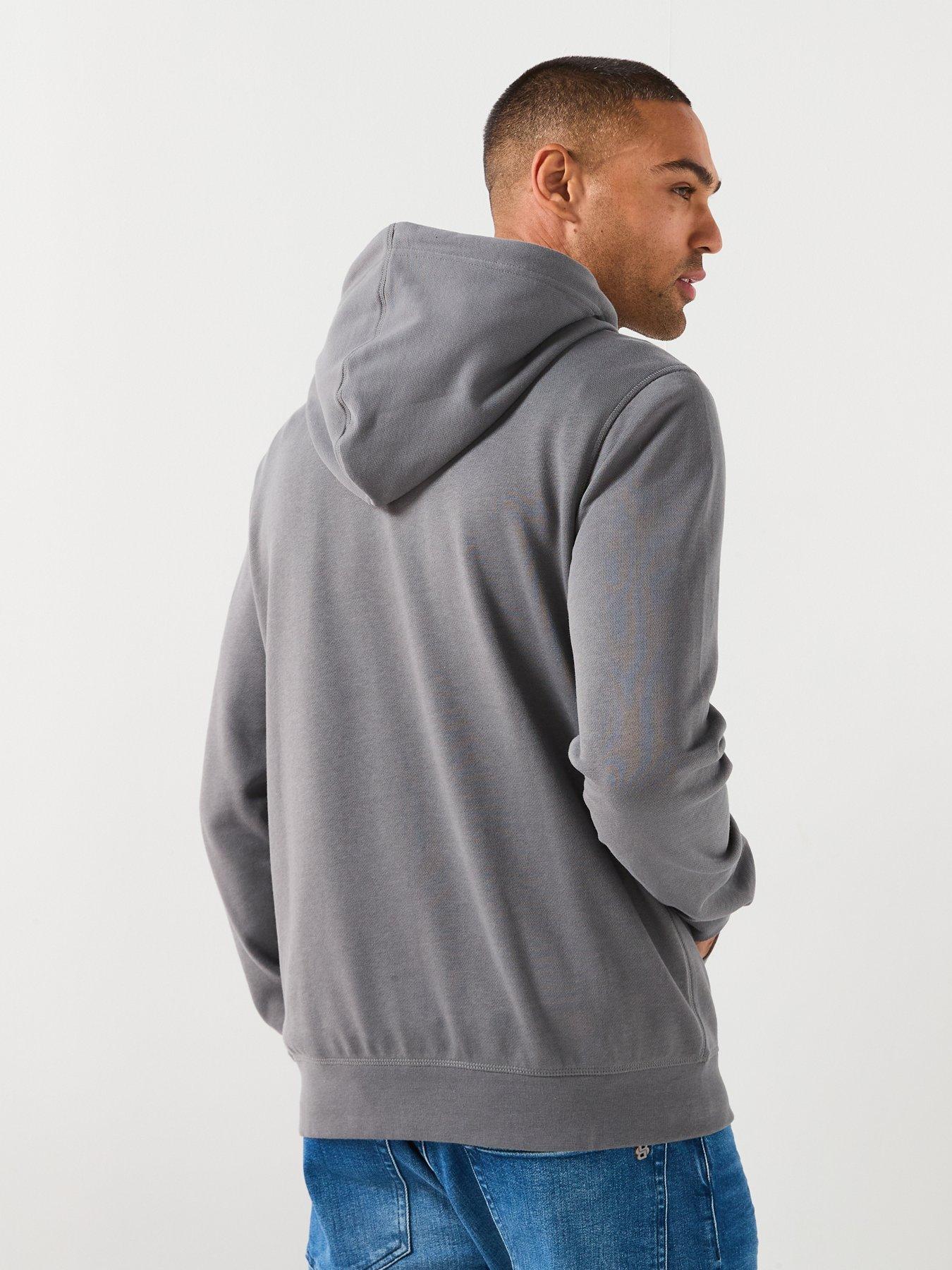 Image 2 of 6 of BOSS Wetalk Left Chest Overhead Hoodie - Light Grey