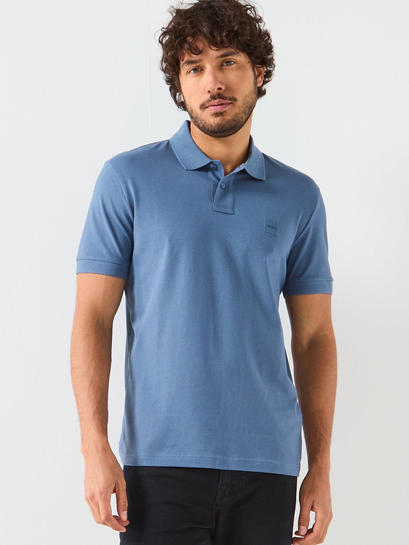  image of boss-passenger-slim-fit-polo-shirt-blue