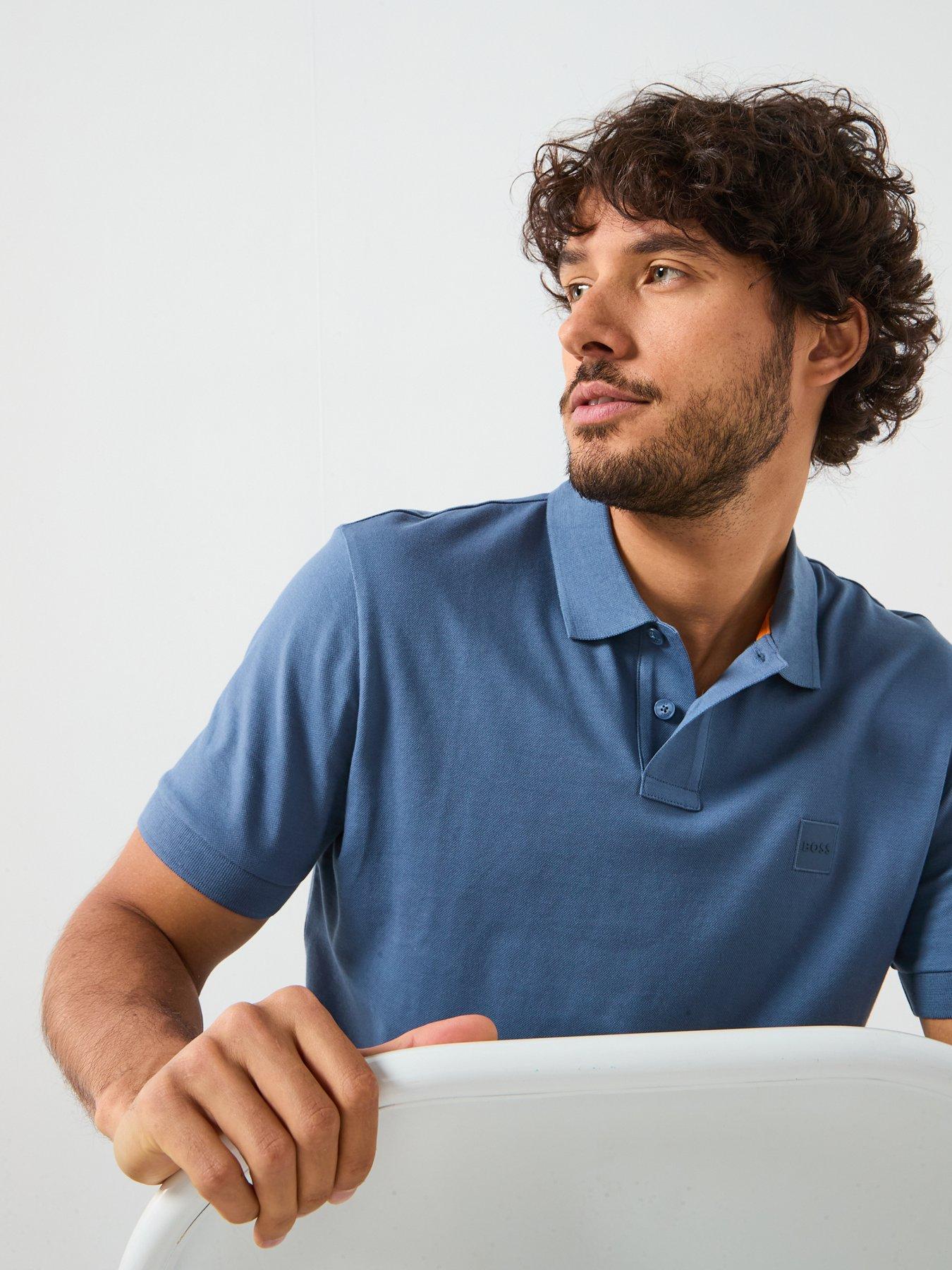  image of boss-passenger-slim-fit-polo-shirt-blue