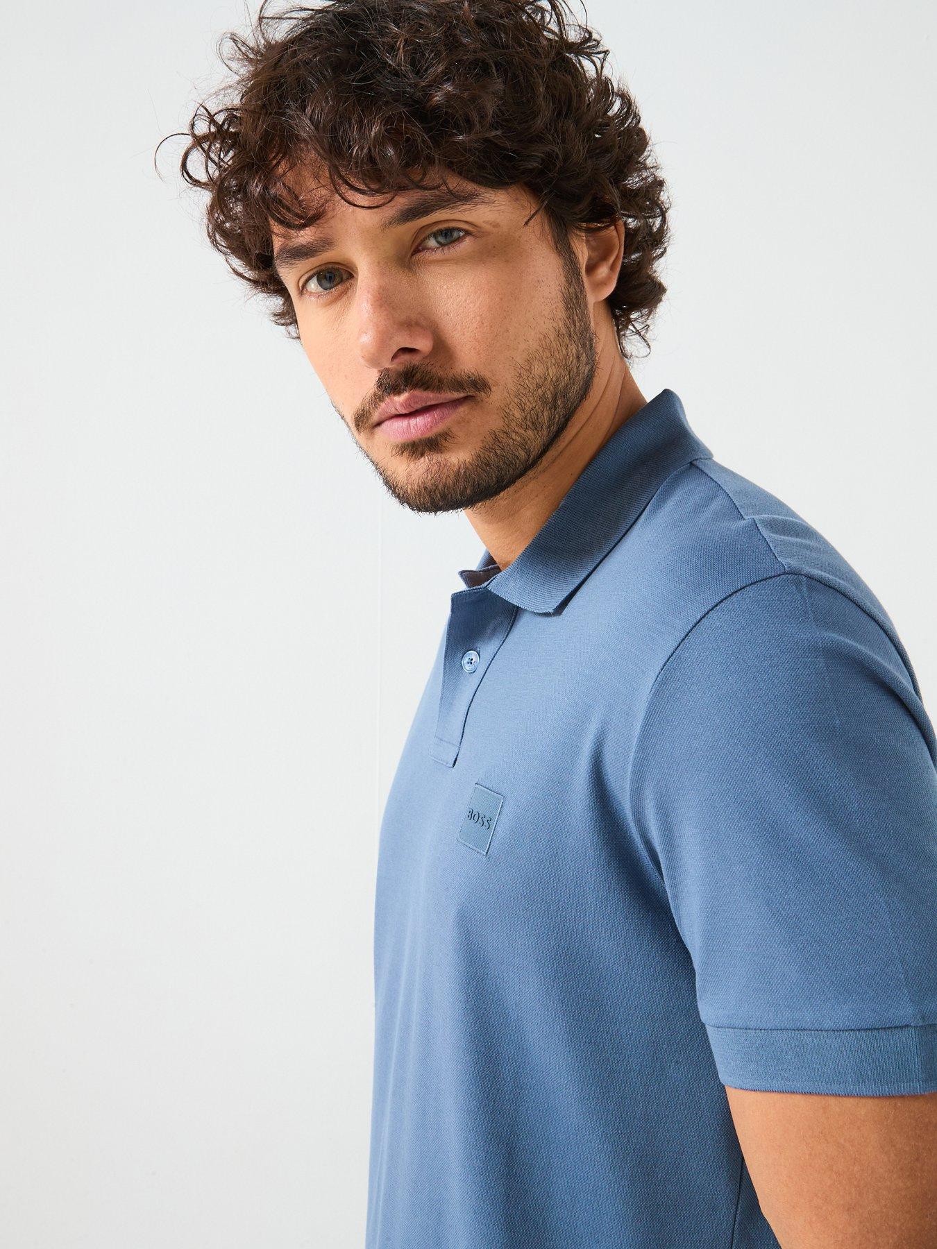  image of boss-passenger-slim-fit-polo-shirt-blue