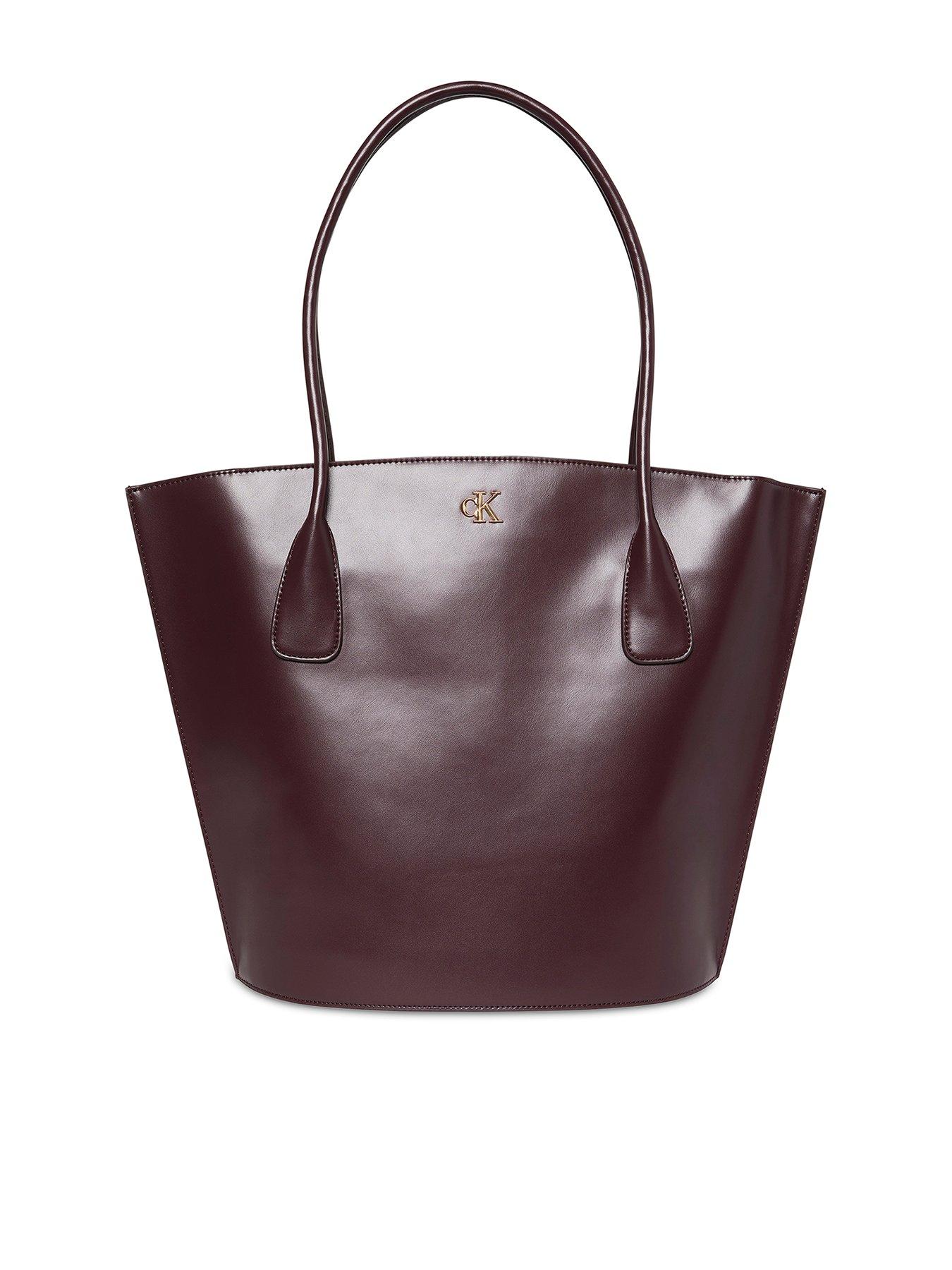 undefined Ck Medium Tote Bag - Brown