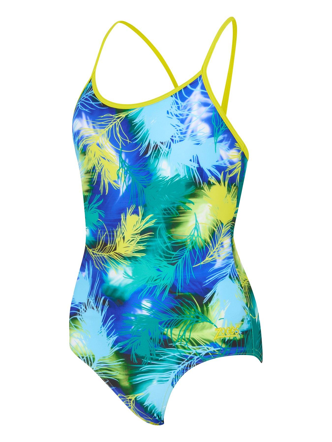 undefined Junior Girl's Fever Sprintback Swimsuit - Purple