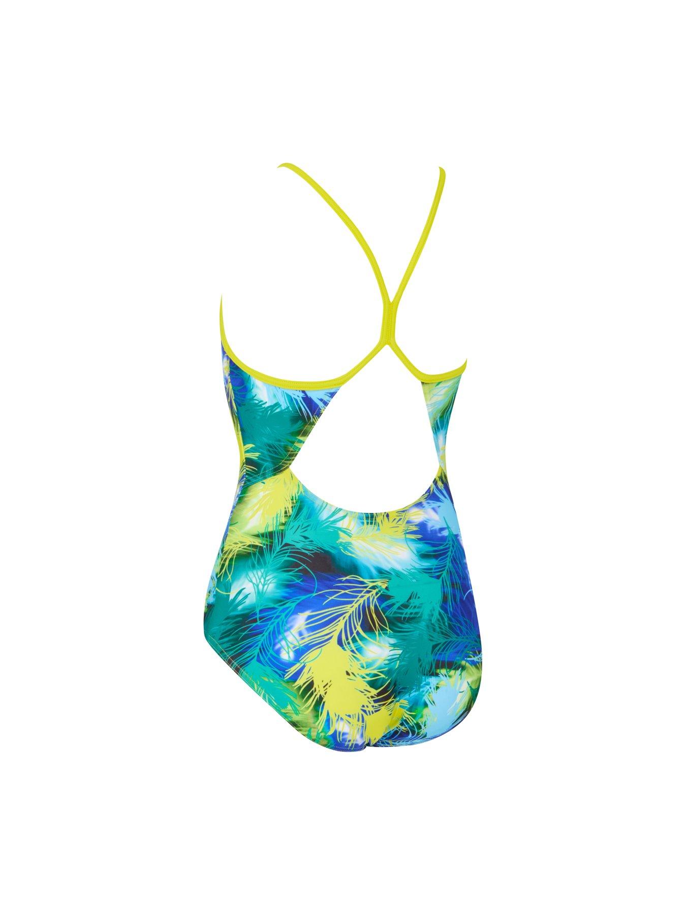 Image 5 of 5 of Zoggs Junior Girl's Fever Sprintback Swimsuit - Purple