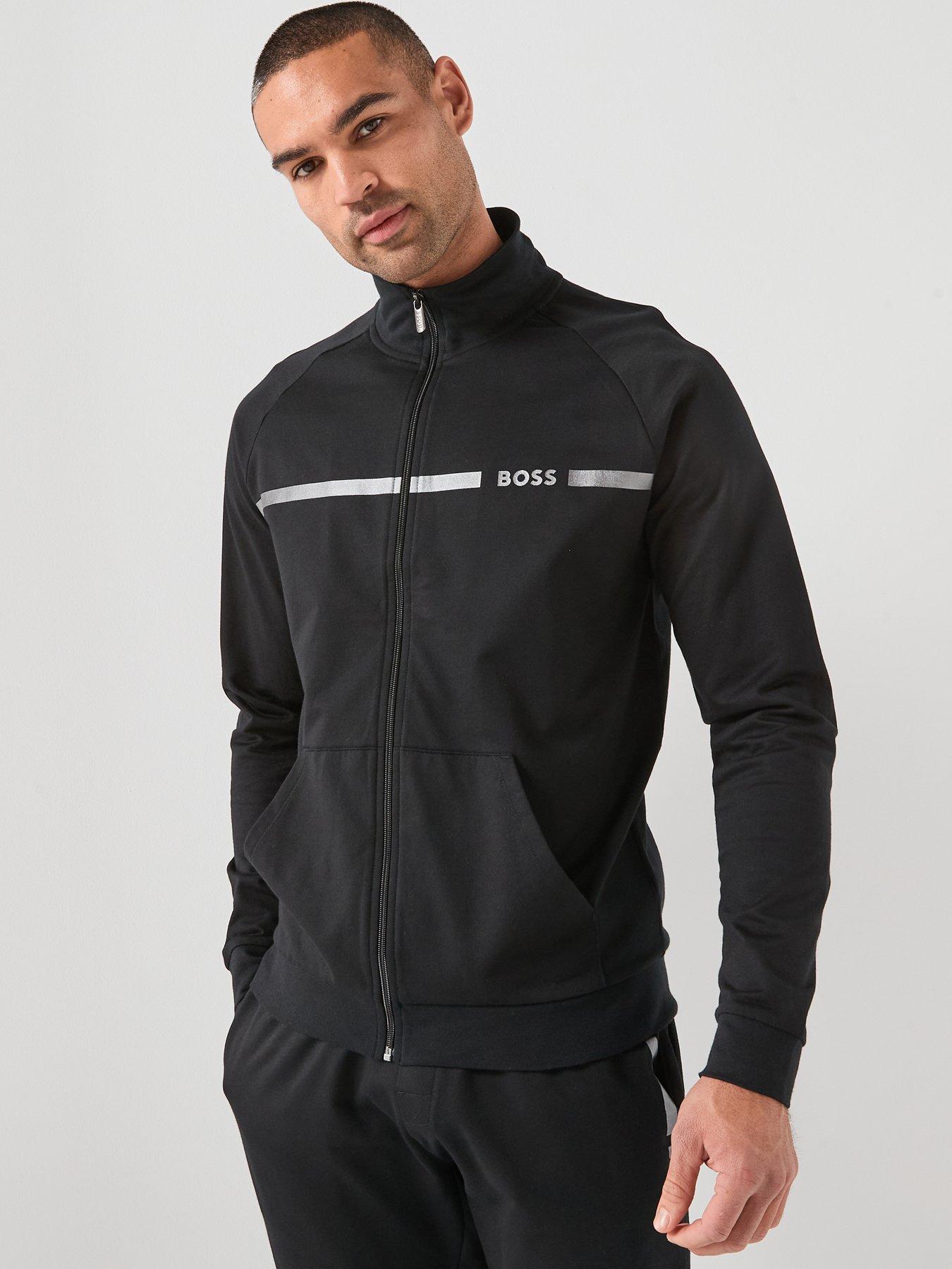BOSS Bodywear Authentic Track Top - Black