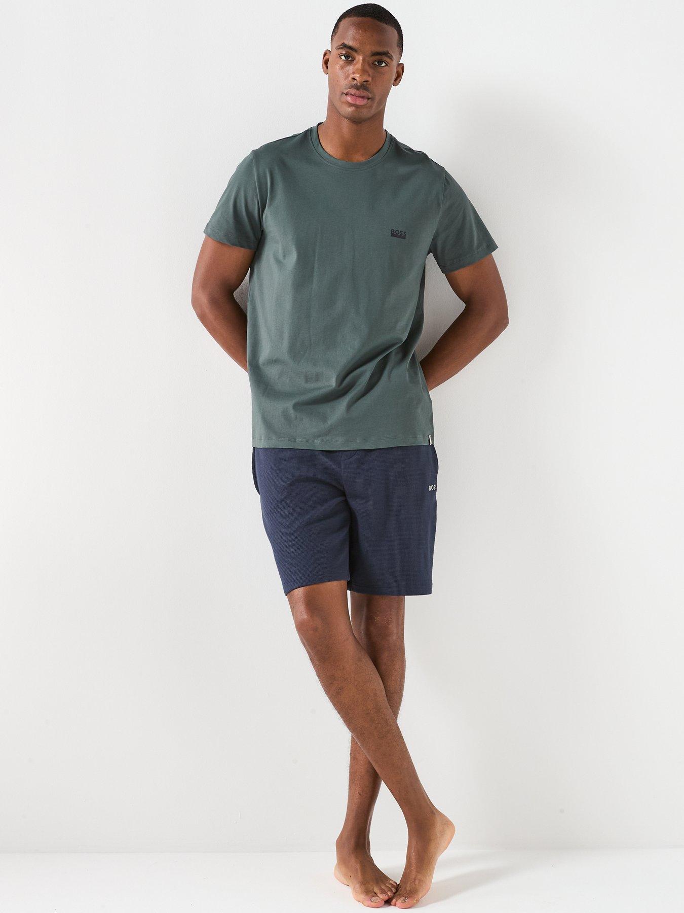 Image 3 of 6 of BOSS Bodywear RN 365 Regular Fit T-Shirt - Green