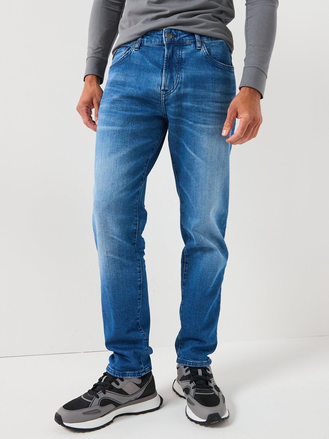 BOSS ReMaine Regular Fit Jeans - Light Wash