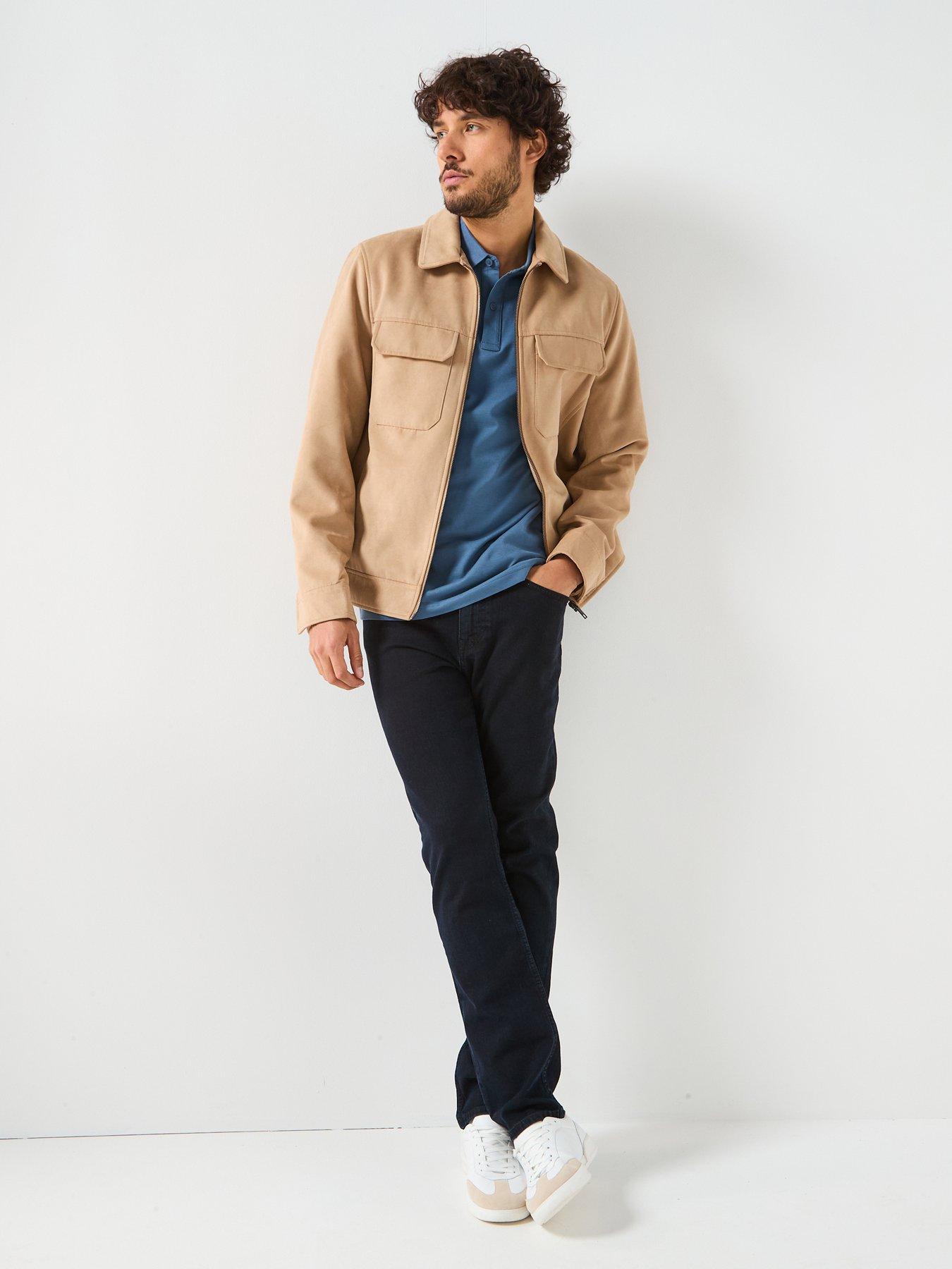  image of boss-delaware-slim-fit-jeans-navy