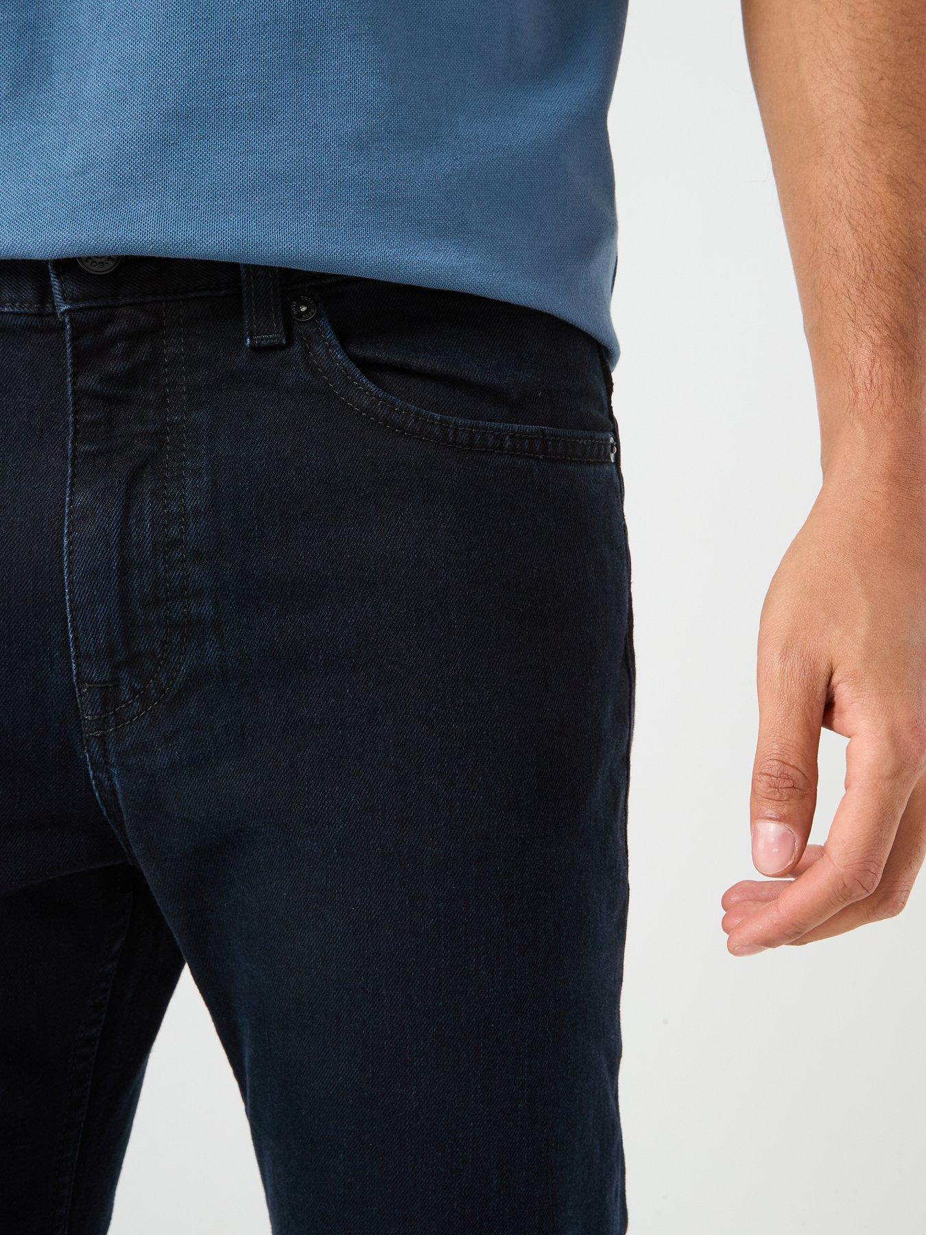  image of boss-delaware-slim-fit-jeans-navy