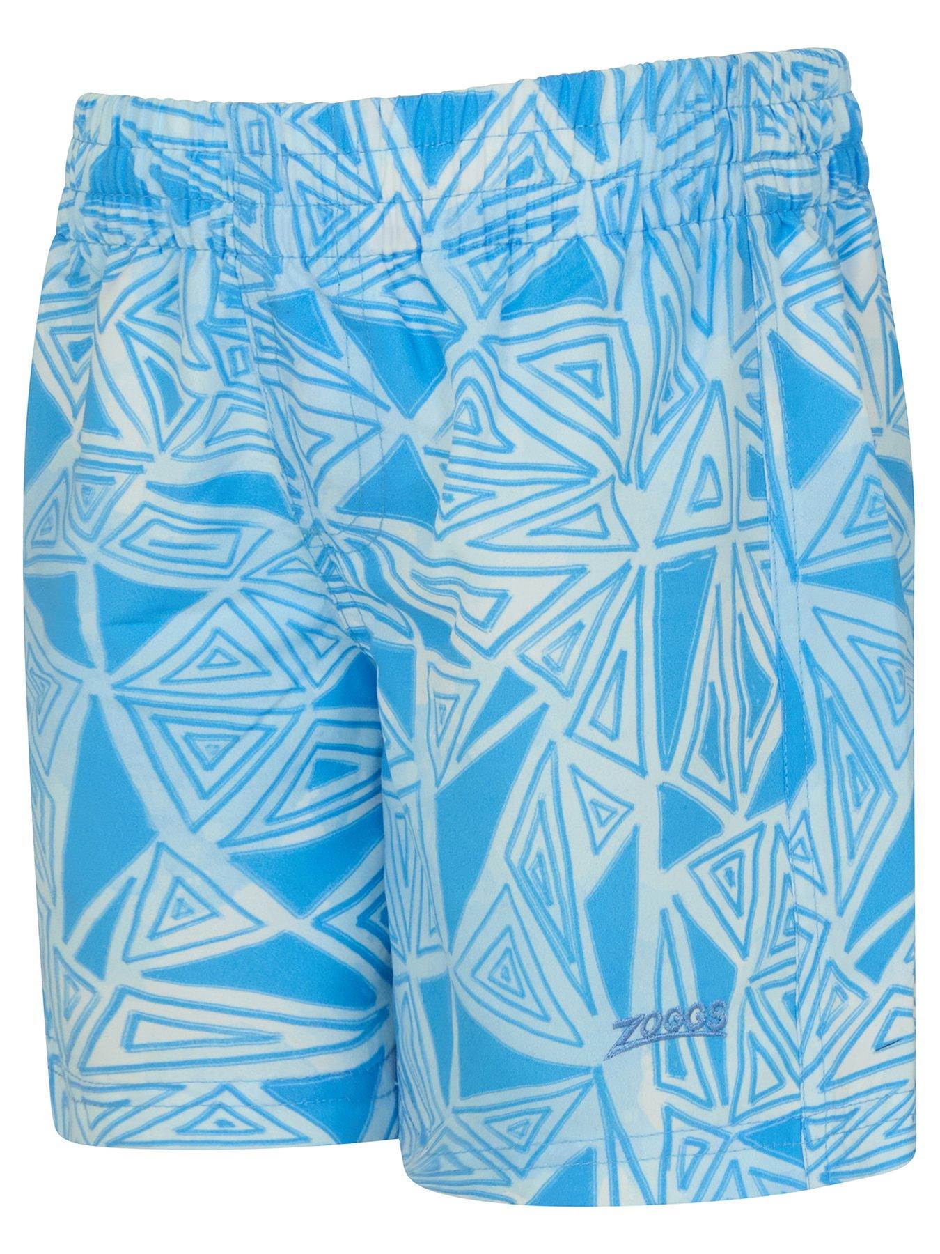 undefined Kids Boys Geometric Watershorts - Blue