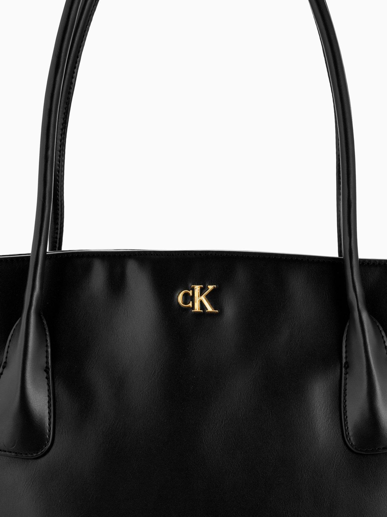 Image 3 of 4 of Calvin Klein Ck Medium Tote Bag - Black
