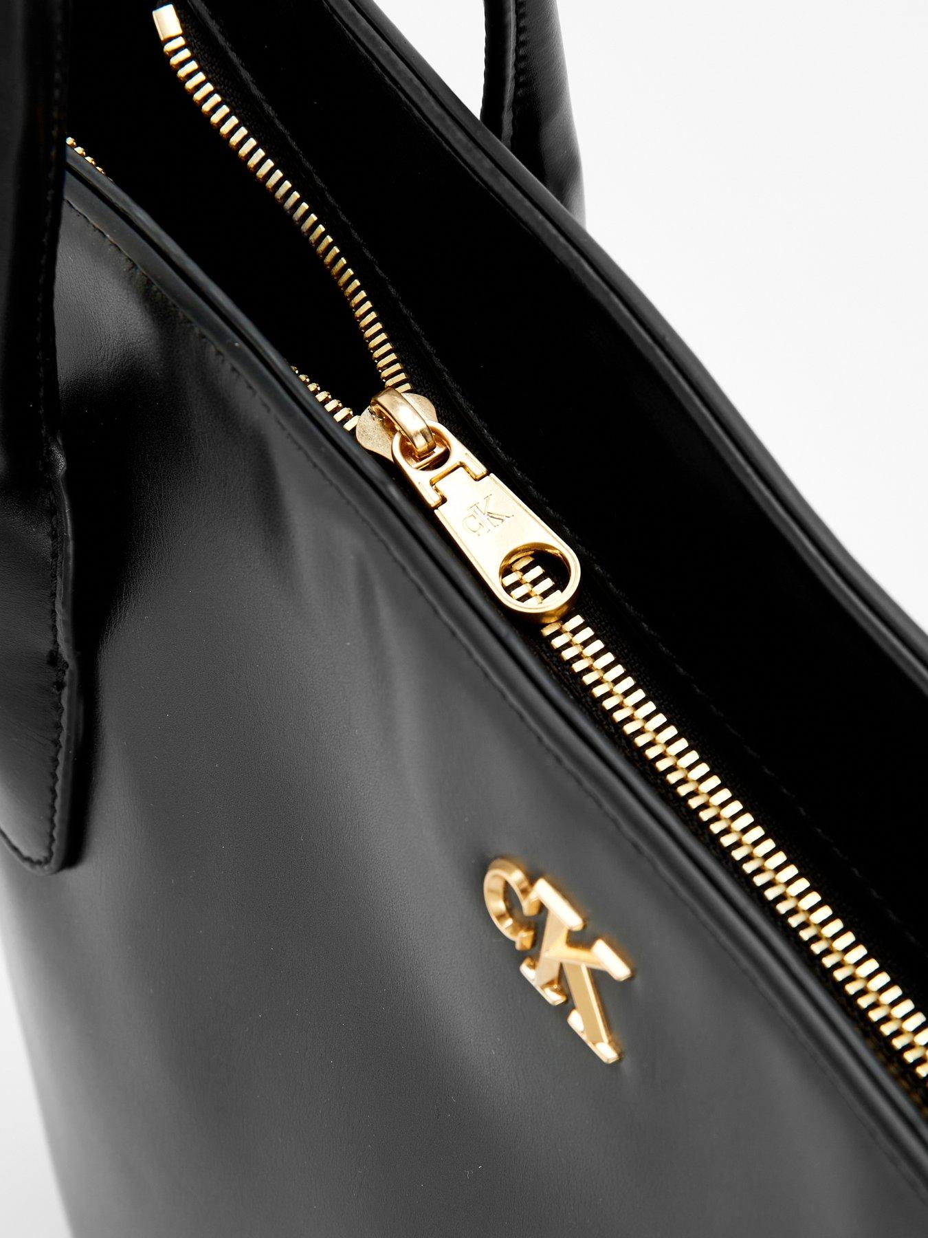 Image 4 of 4 of Calvin Klein Ck Medium Tote Bag - Black
