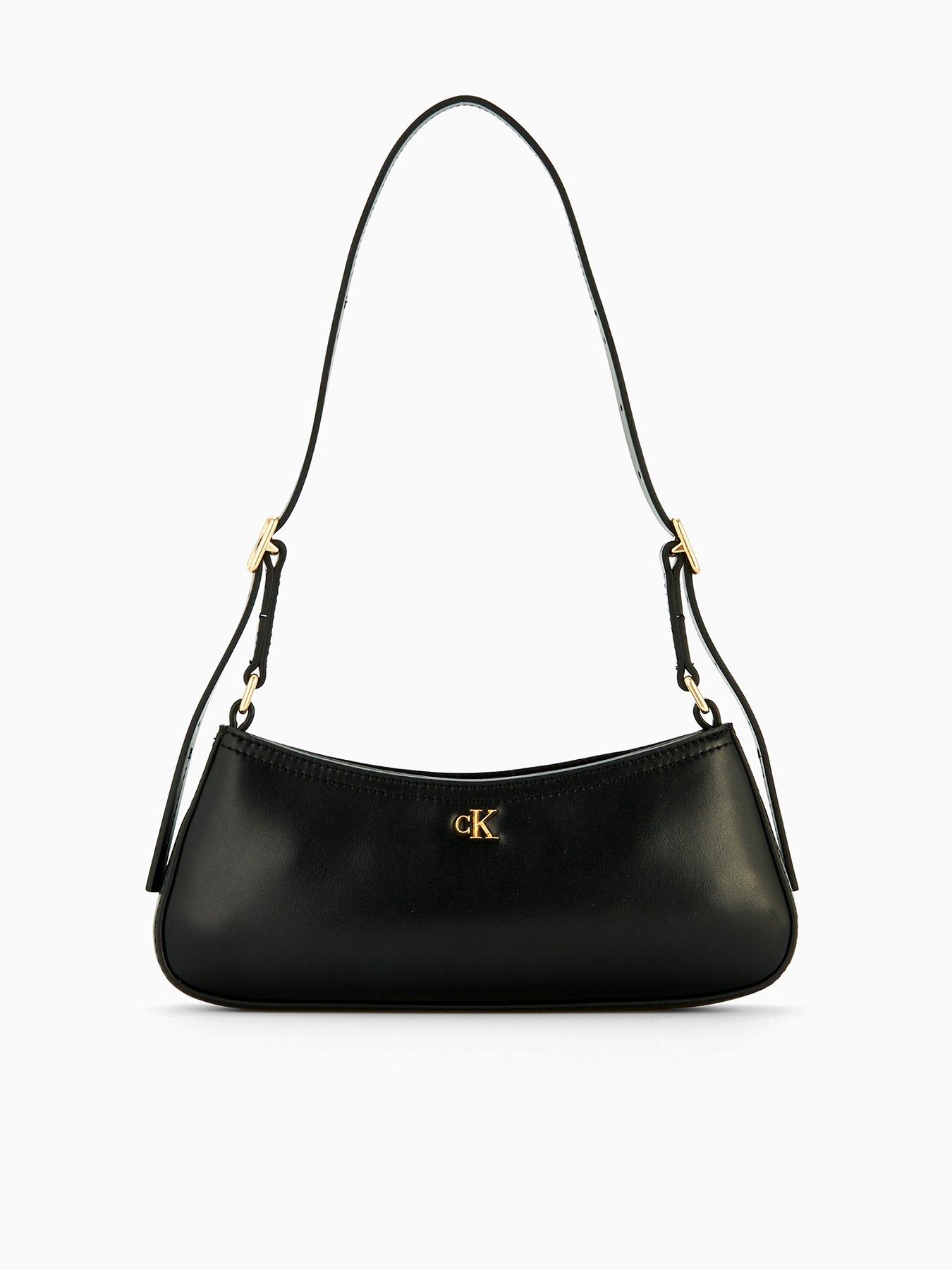 Calvin Klein Ck Small Shoulder Bag - Black