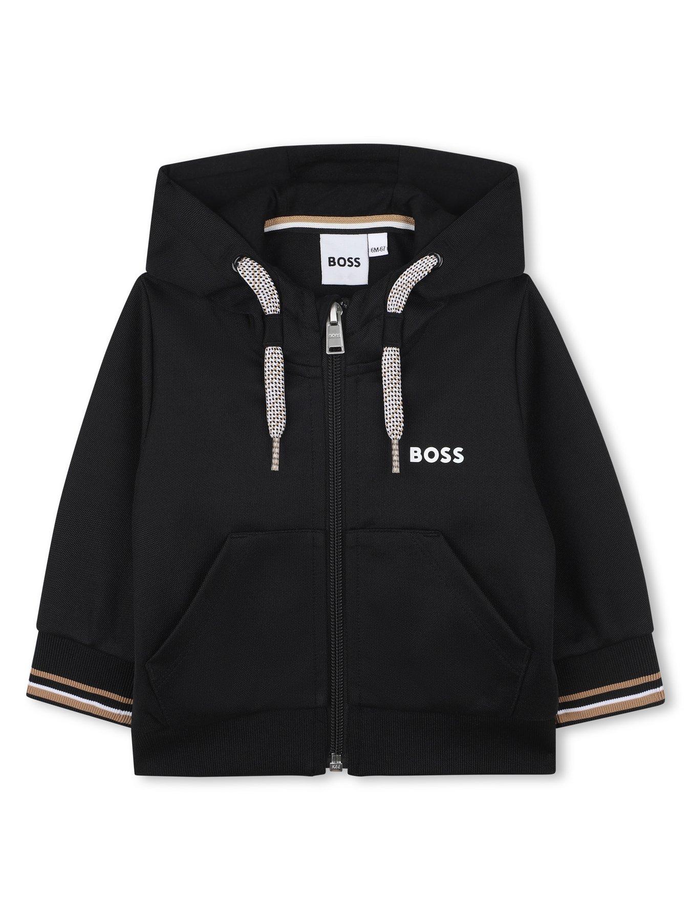  image of boss-baby-boys-zip-through-tracksuit-black