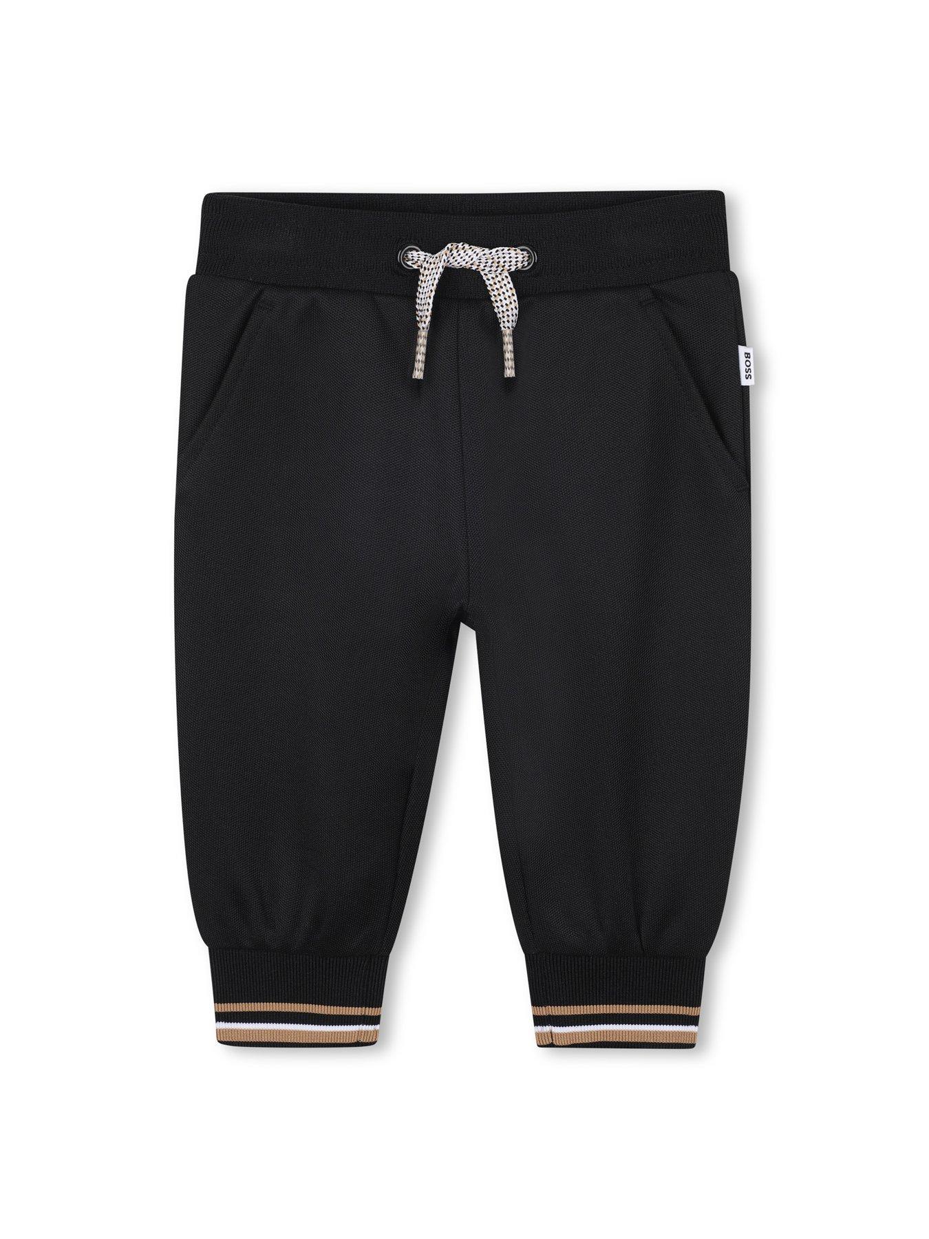  image of boss-baby-boys-zip-through-tracksuit-black