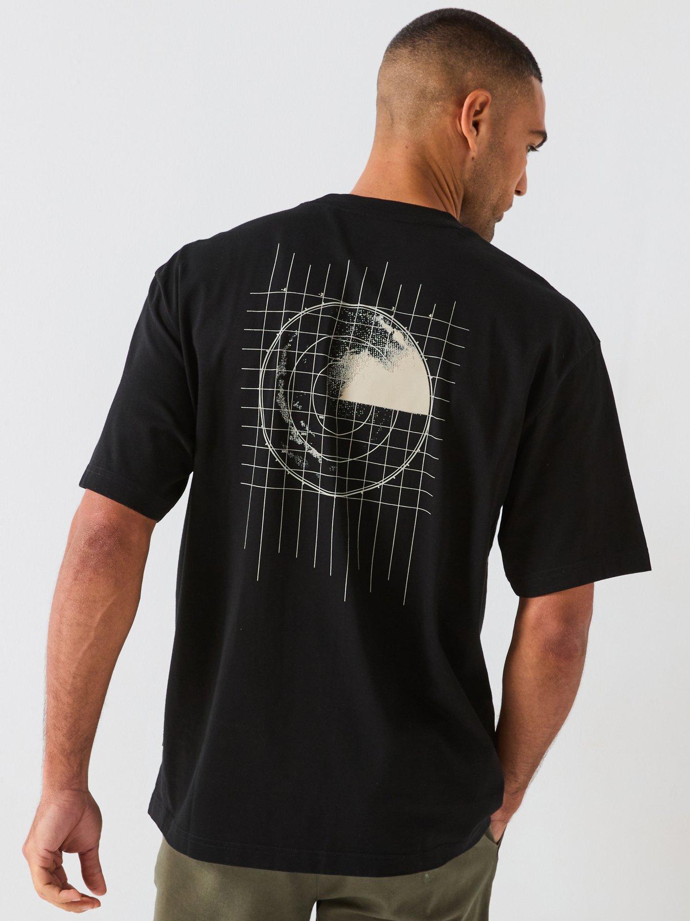 Image 1 of 6 of BOSS Te_Radar Relaxed Fit T-Shirt - Black