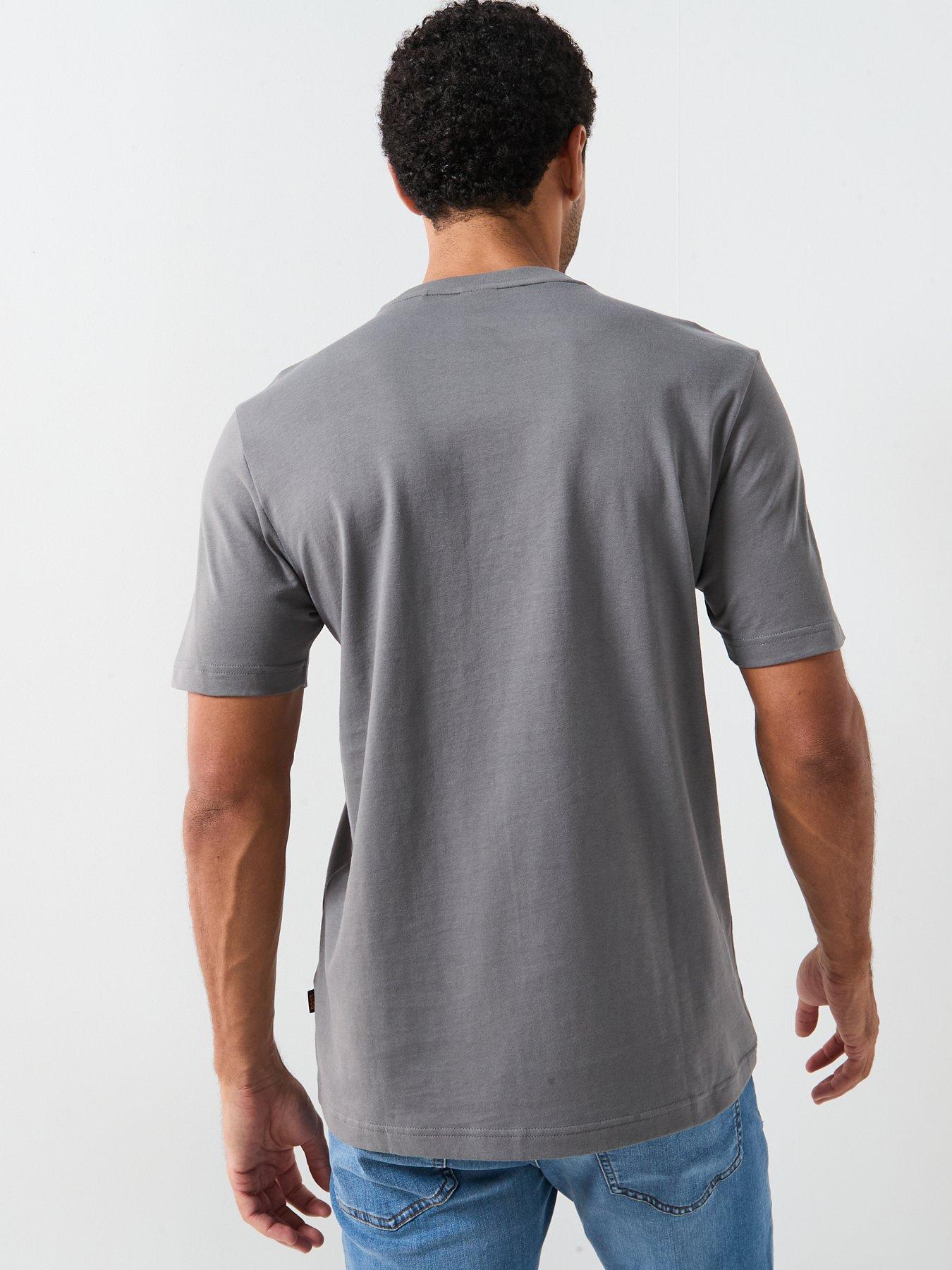 Image 2 of 4 of BOSS Animal Graphic Print T-Shirt - Light Grey