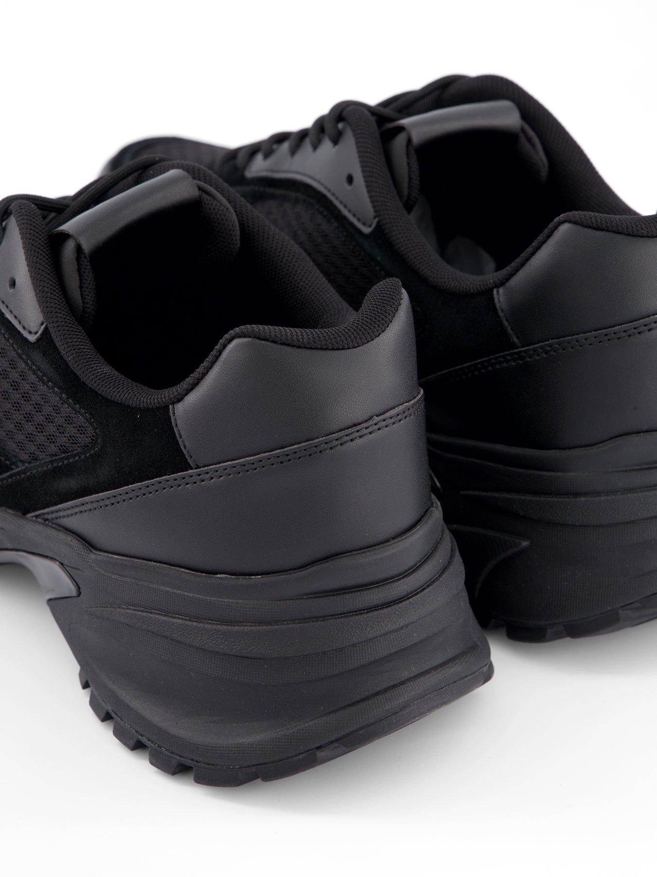 Image 5 of 7 of Calvin Klein Hike Runner Mesh Mix Trainers - Black