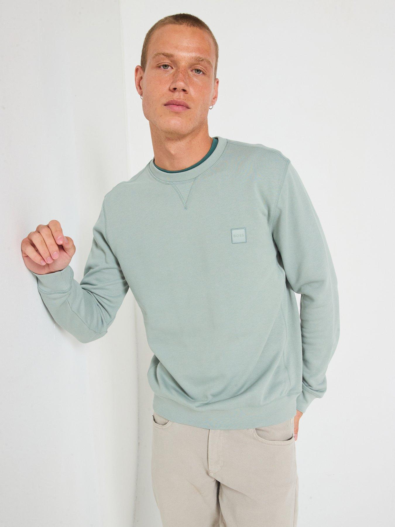 undefined Westart Regular Fit Crew Sweatshirt - Light Green