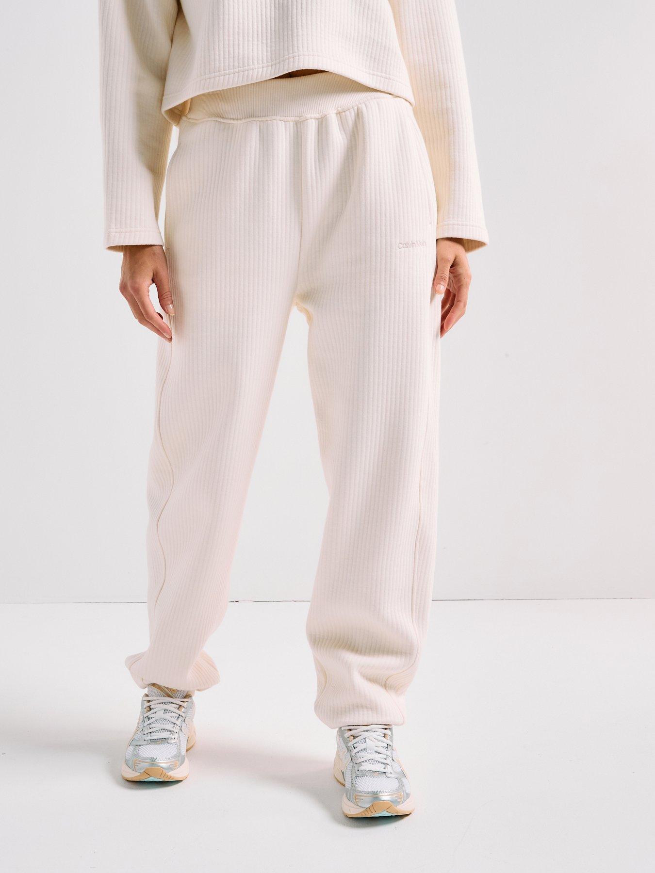  image of calvin-klein-quilted-jogger-cream