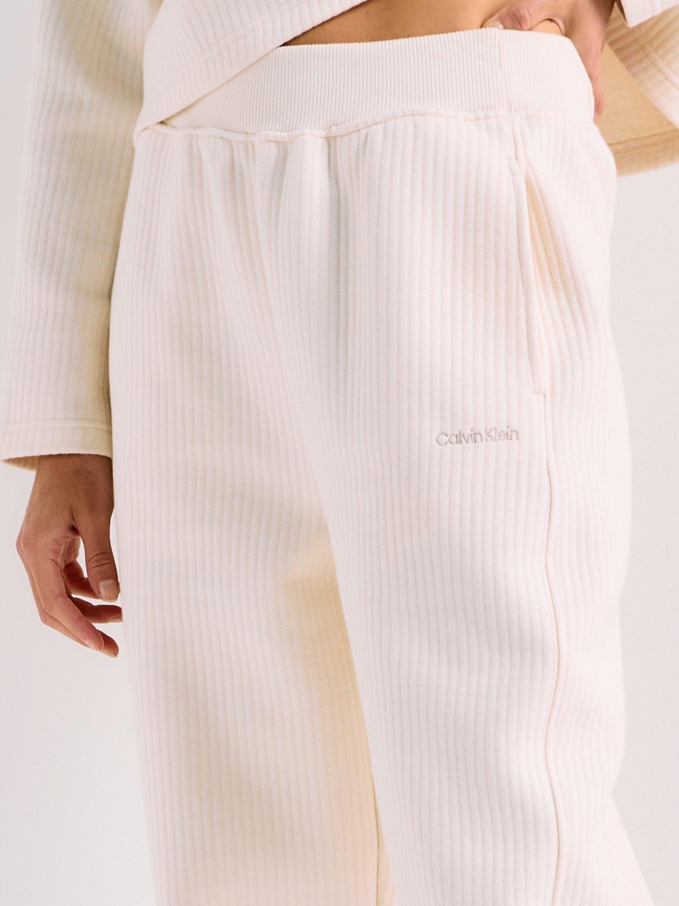  image of calvin-klein-quilted-jogger-cream