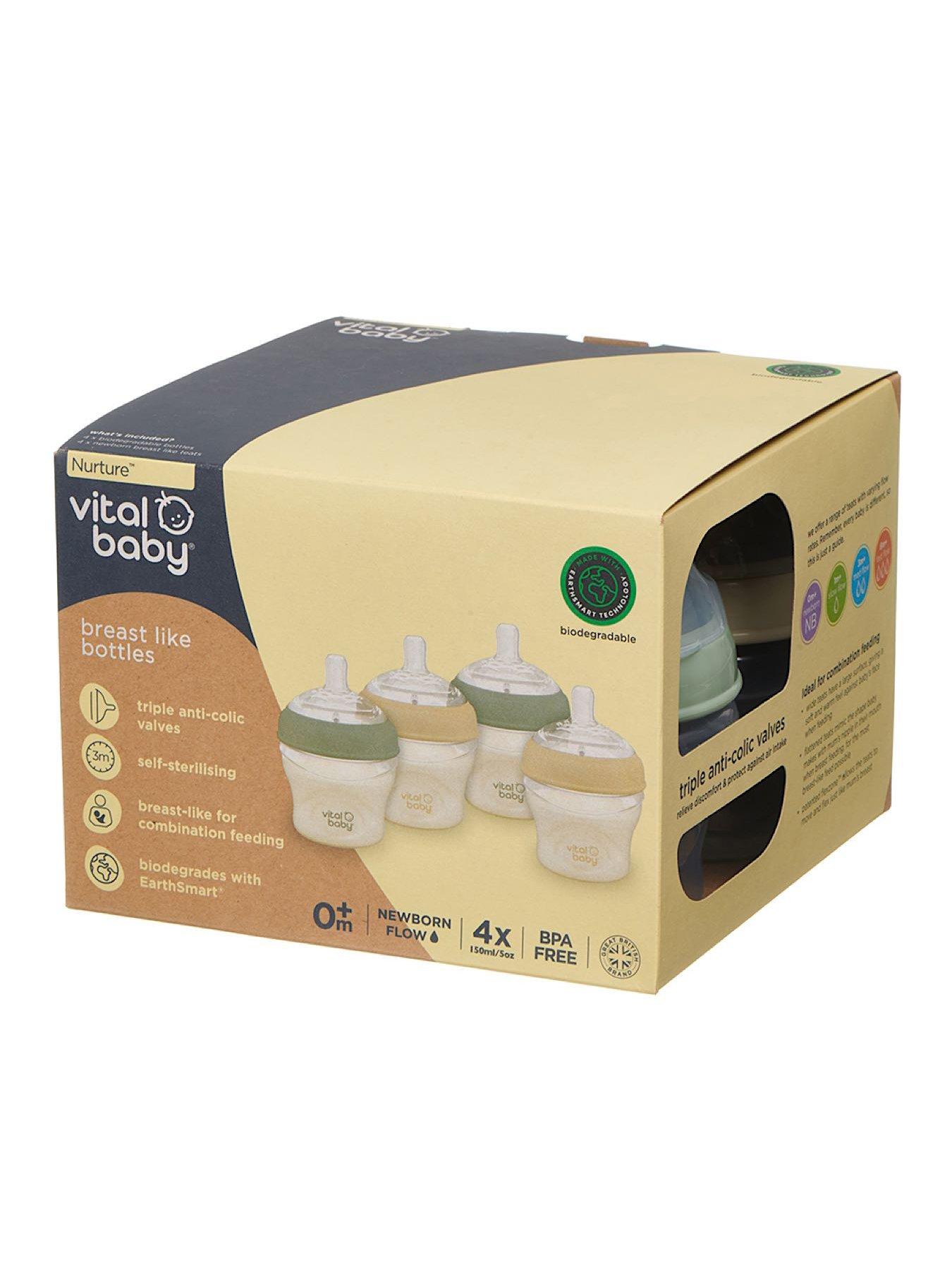 undefined Breast Like Feeding Bottle 150ml 4pk
