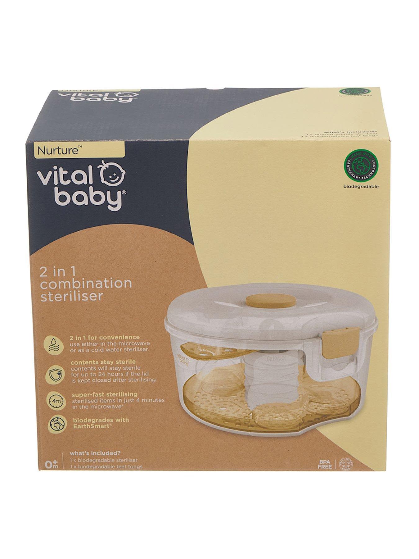 Vital Baby 2 in 1 Combination Steriliser