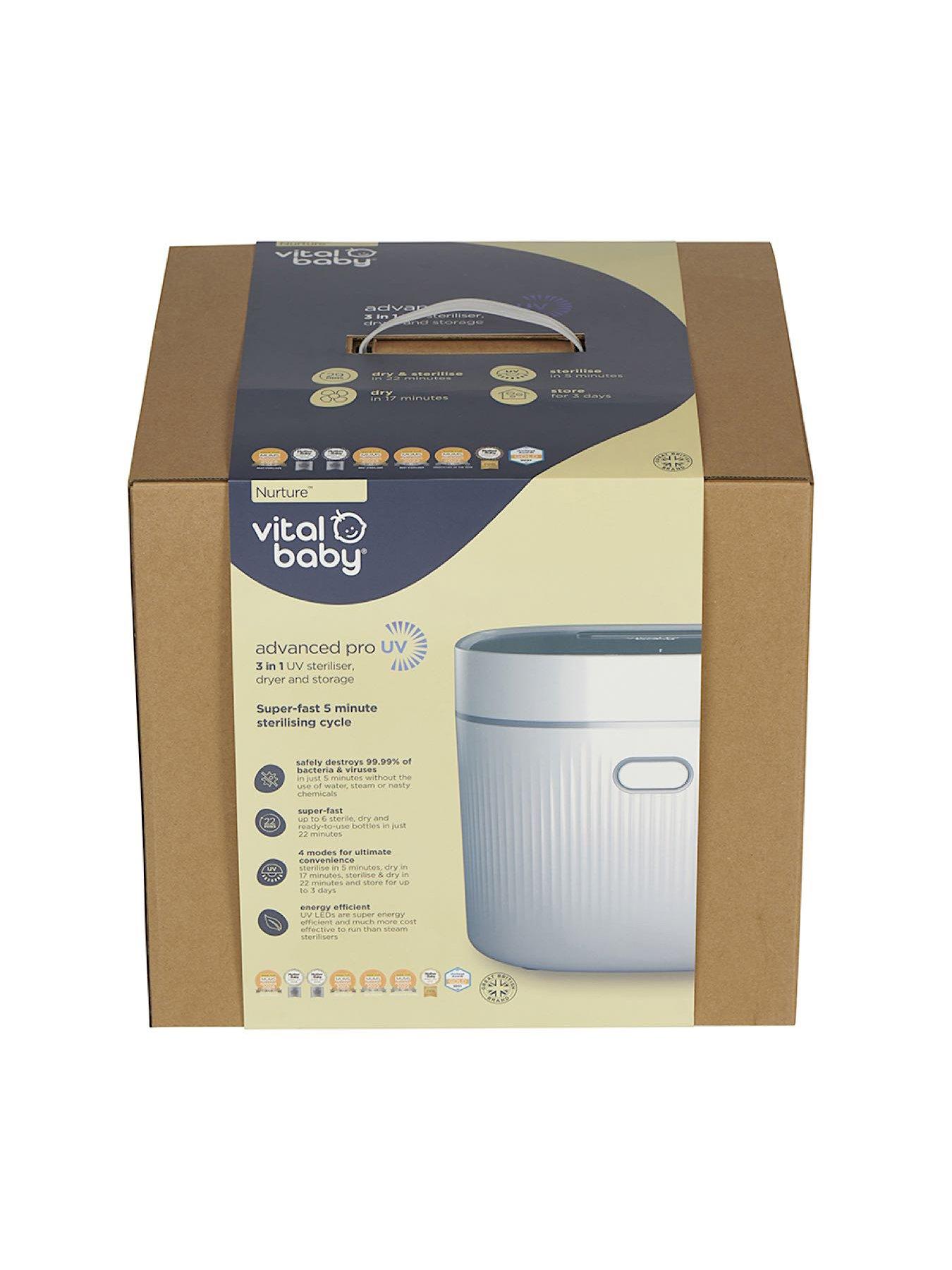 Image 6 of 6 of Vital Baby Advanced Pro UV Steriliser and Dryer (3rd Gen), Arctic White