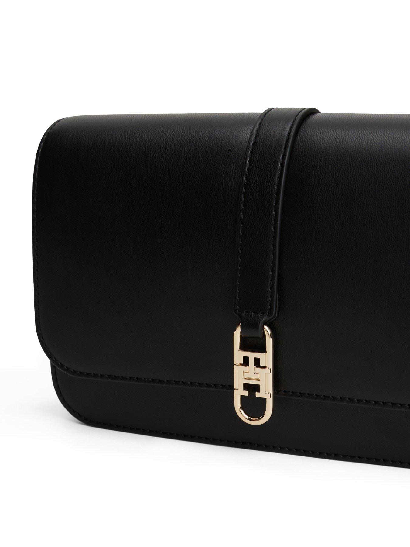 Image 4 of 5 of Tommy Hilfiger Libre Flap Crossover Bag - Black