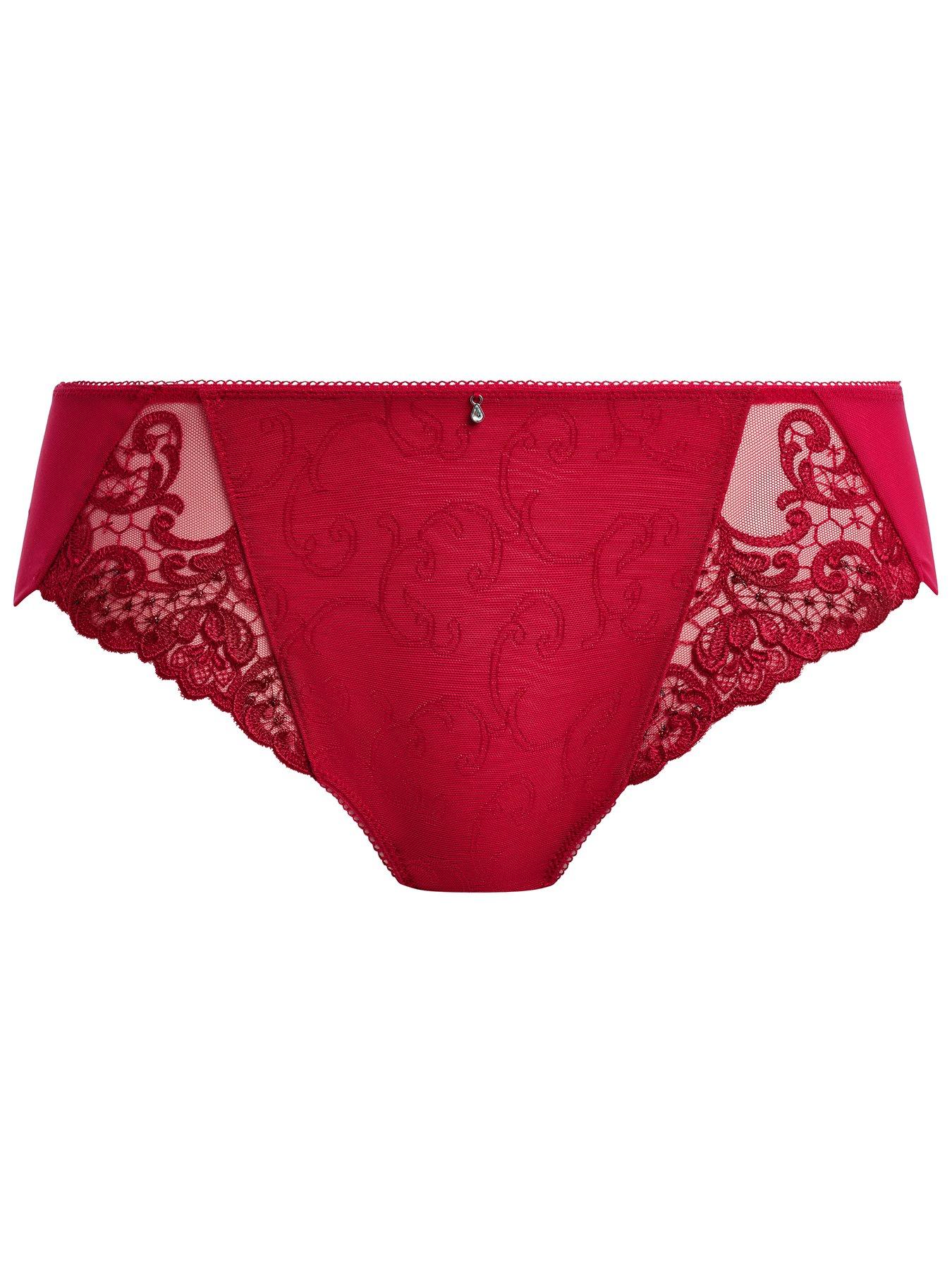 Image 2 of 4 of Fantasie Portia Brief- Red