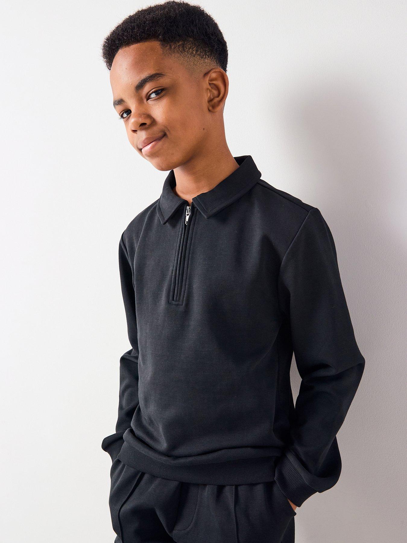 v-by-very-boys-heavy-weight-collar-detail-zip-up-sweatshirt-navy