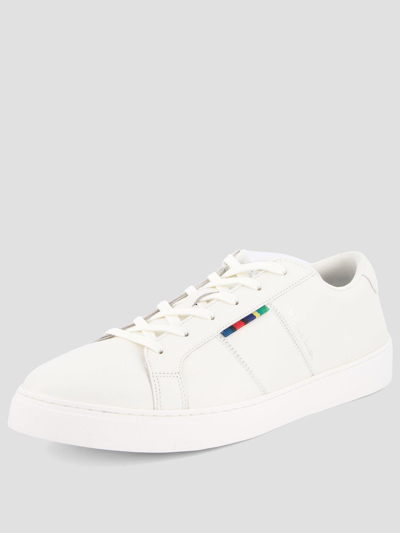 Image 2 of 7 of PS PAUL SMITH Beech Logo Leather Sneaker - White