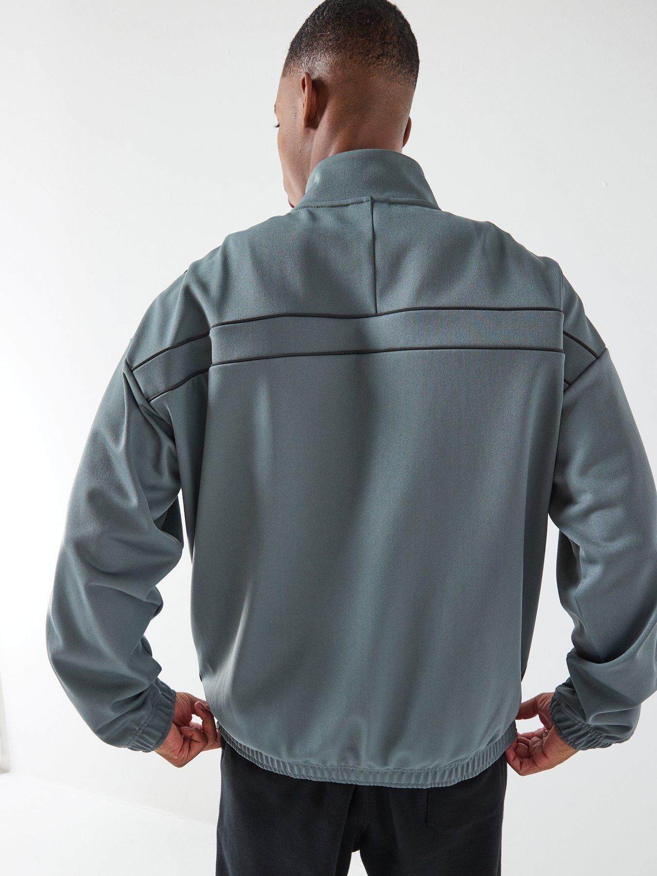 Image 2 of 6 of Calvin Klein Sport Bomber Jacket - Grey