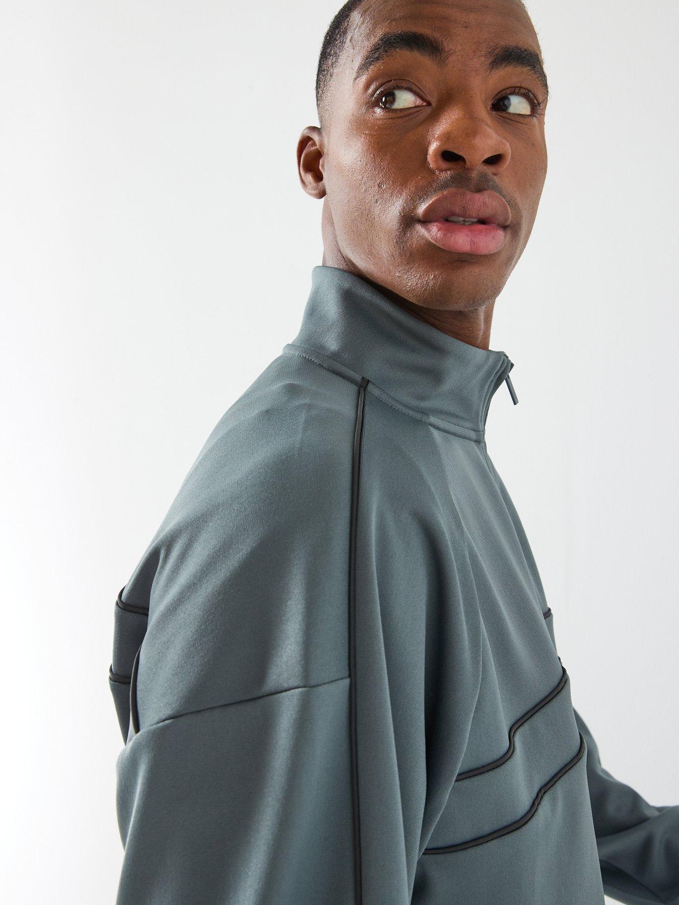 Image 5 of 6 of Calvin Klein Sport Bomber Jacket - Grey