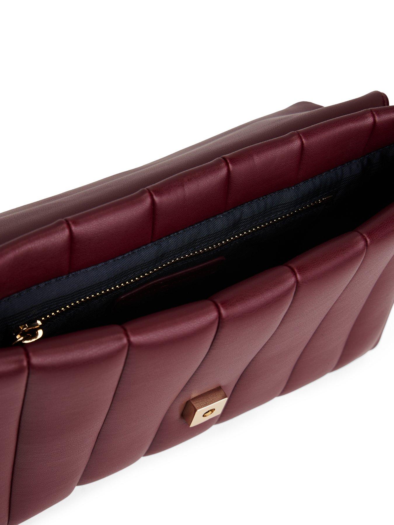  image of tommy-hilfiger-grace-medium-crossover-burgundy